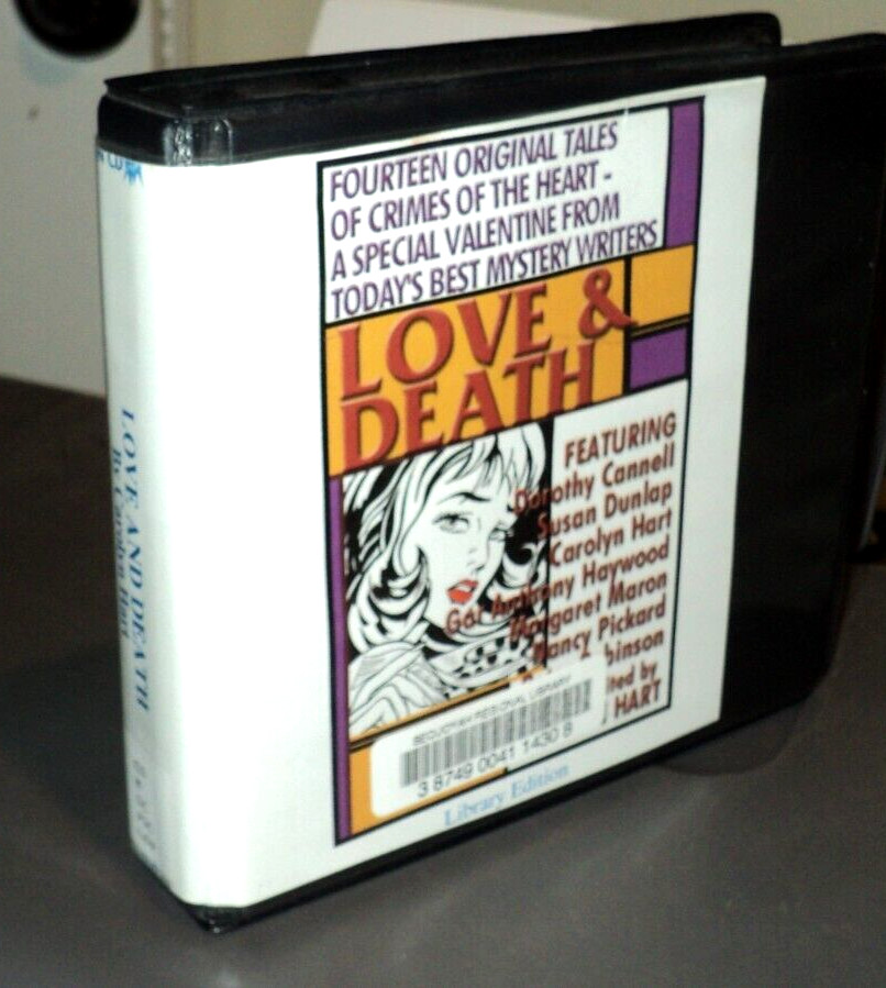 CAROLYN HART Love and Death (2001, 7 CD) 14 Tales of Crime & Mystery