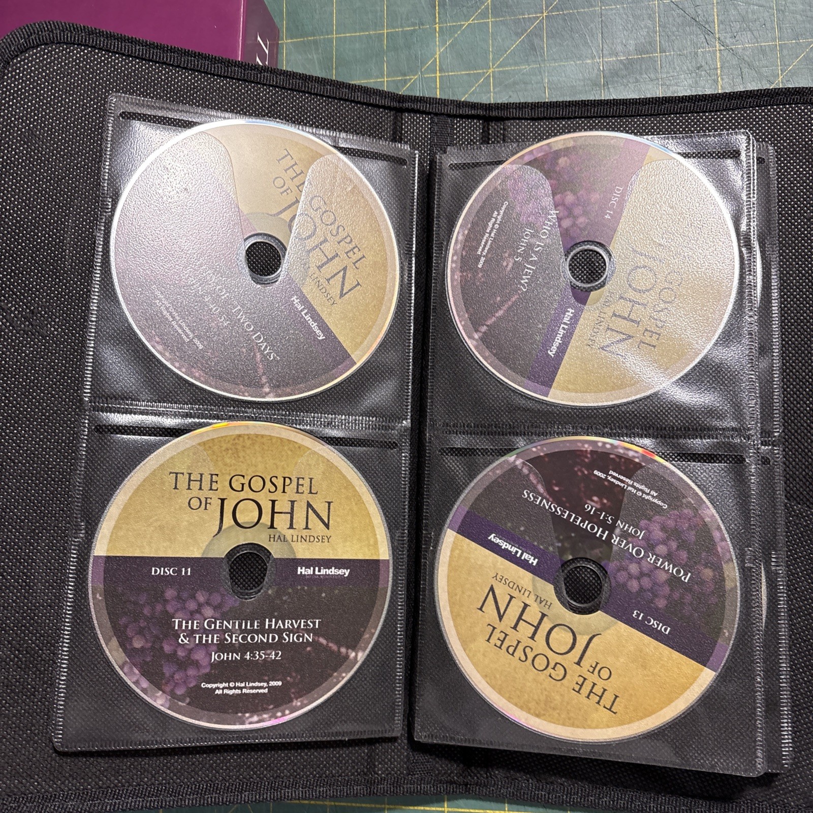 The Gospel of John Audio CD Set Hal Lindsey Christian Bible Study