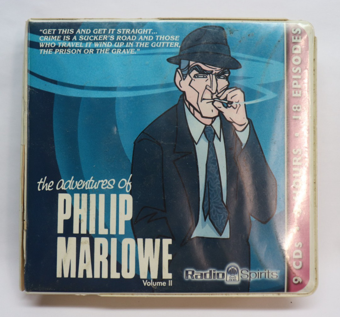 Adventures of Philip Marlowe Vol 1 & 2 Radio Spirits 18 CD Set Gerald Mohr