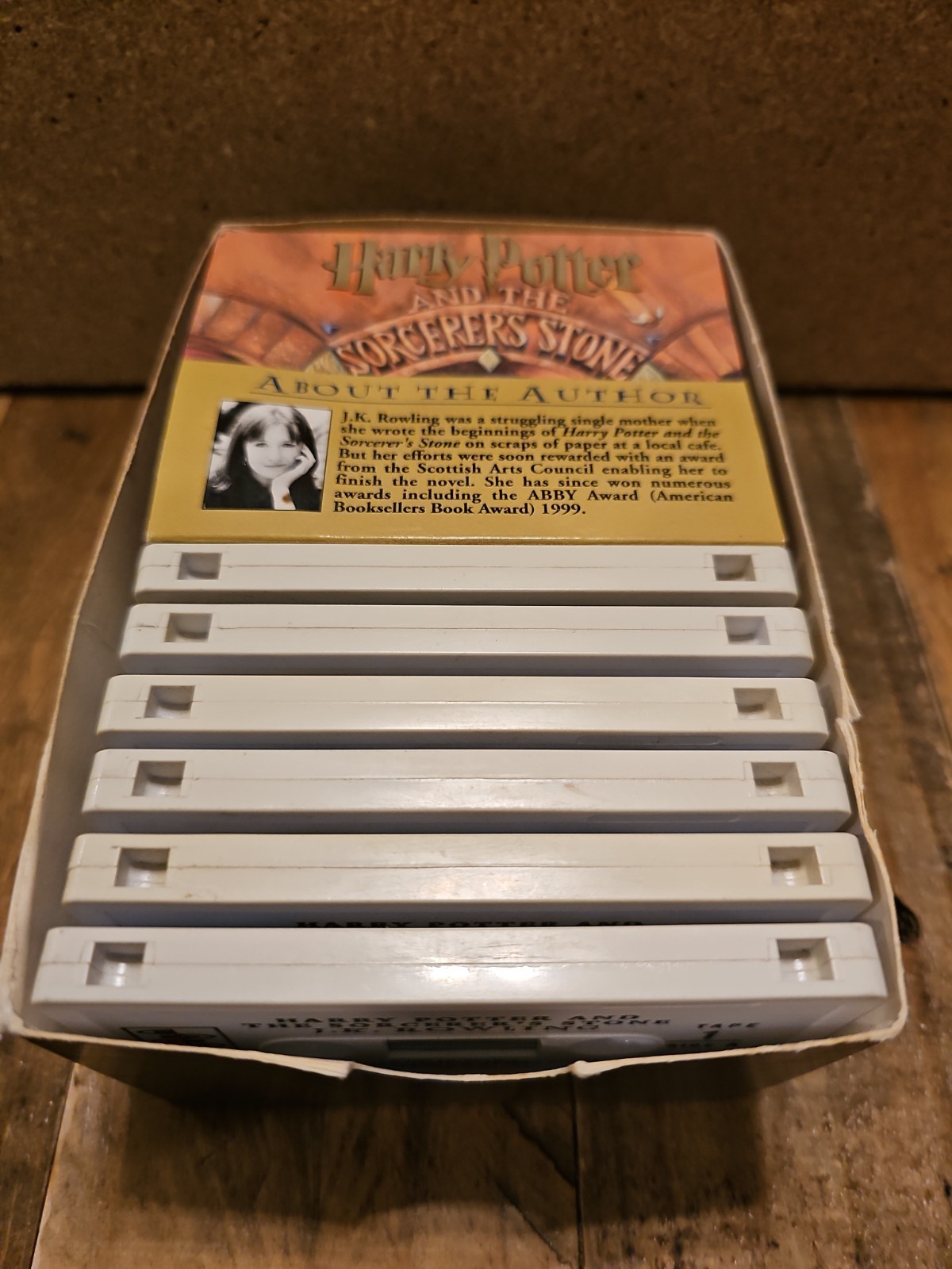 Harry Potter and the Sorcerer’s Stone Audiobook on 6 Cassette Tapes YA108-CXR