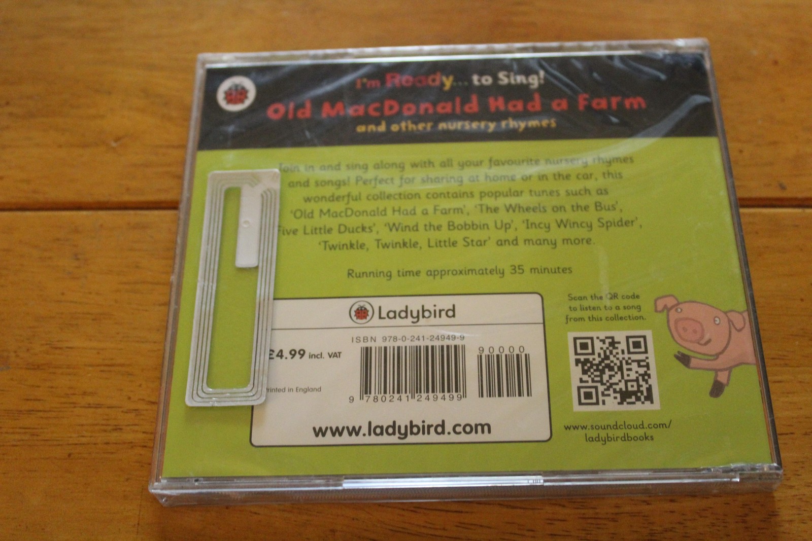 Ladybird Audio CD Old MacDonald Had A Farm Nursery Rhymes 29 Songs Kids Music