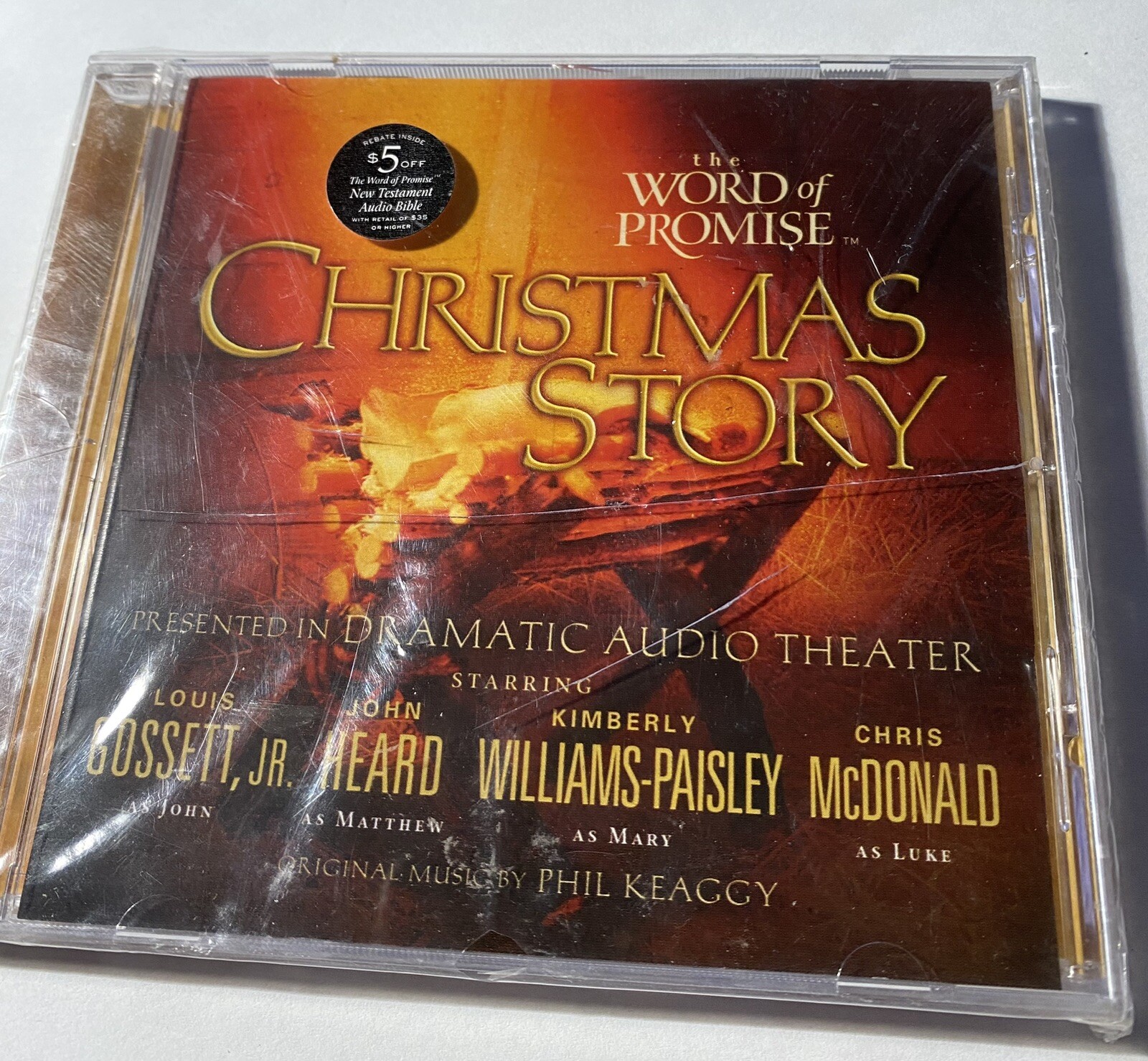 The Word of Promise Christmas Story by Thomas Nelson Publishing Staff ( CD 2007)
