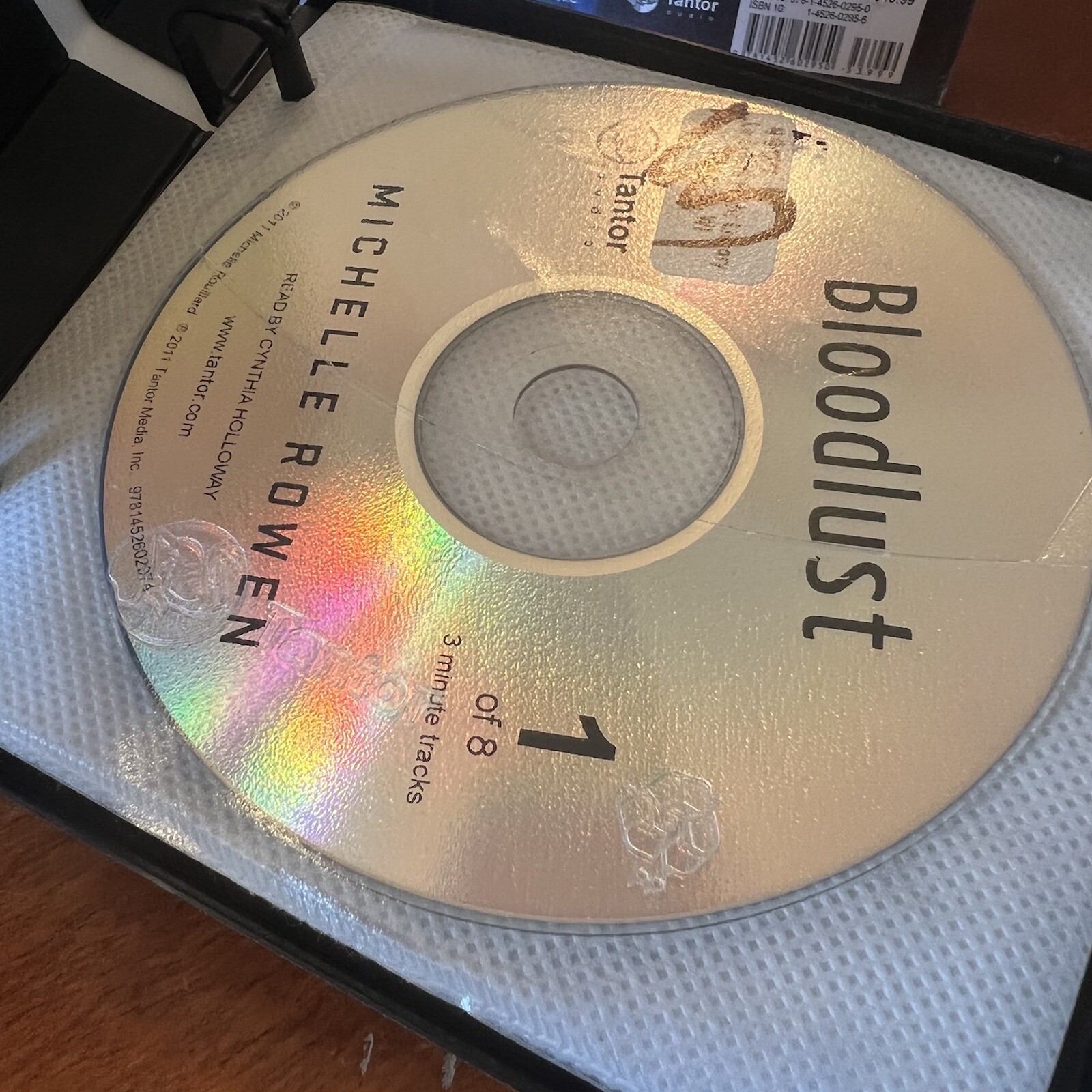 Lot: 2 Michelle Rowan Audio Book CD Set Romance 1 2 Nightshade Series Bloodlust