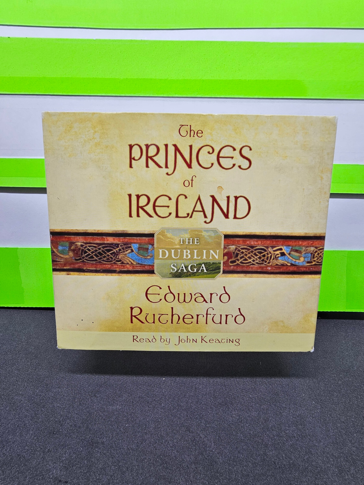 Edward Rutherfurd The Princes of Ireland Audio CD Audiobook Abridged 8 Discs