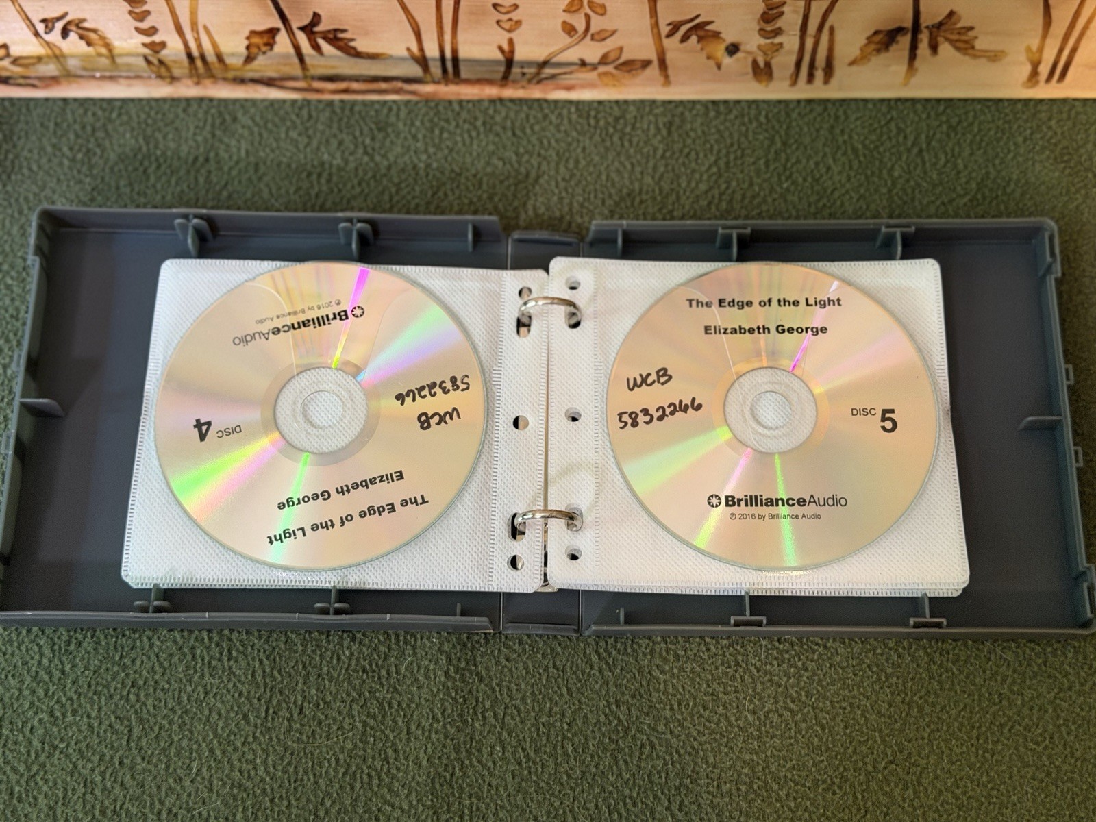 Audiobook CD Lot 2 The Outsiders S.E. Hinton Elizabeth George Unabridged
