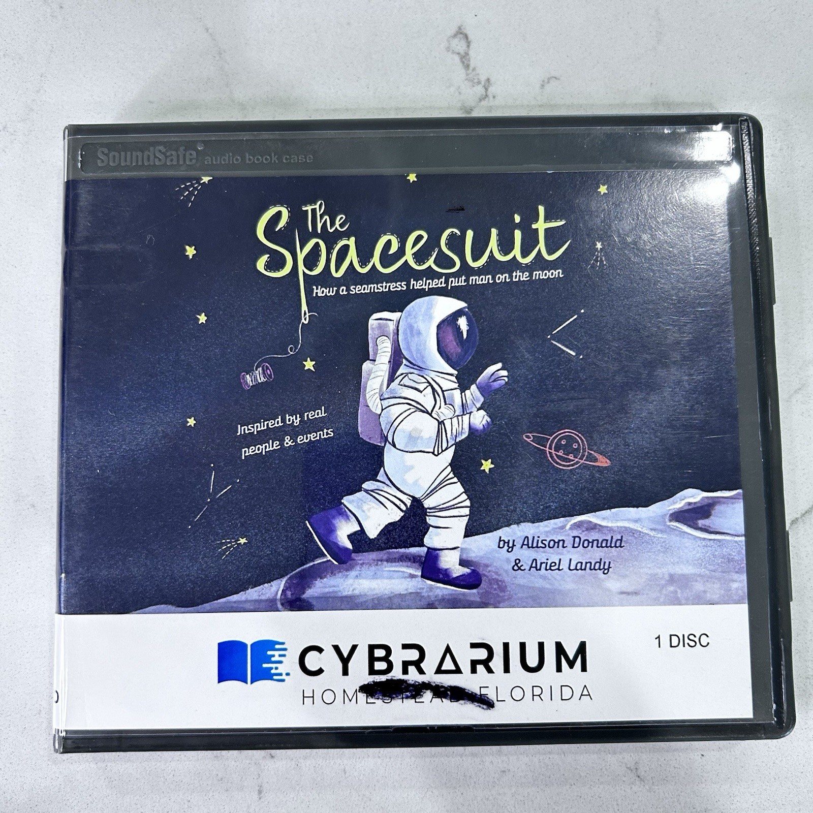 The Spacesuit How a Seamstress Helped Put Man on the Moon Audiobook 1-Disc Set