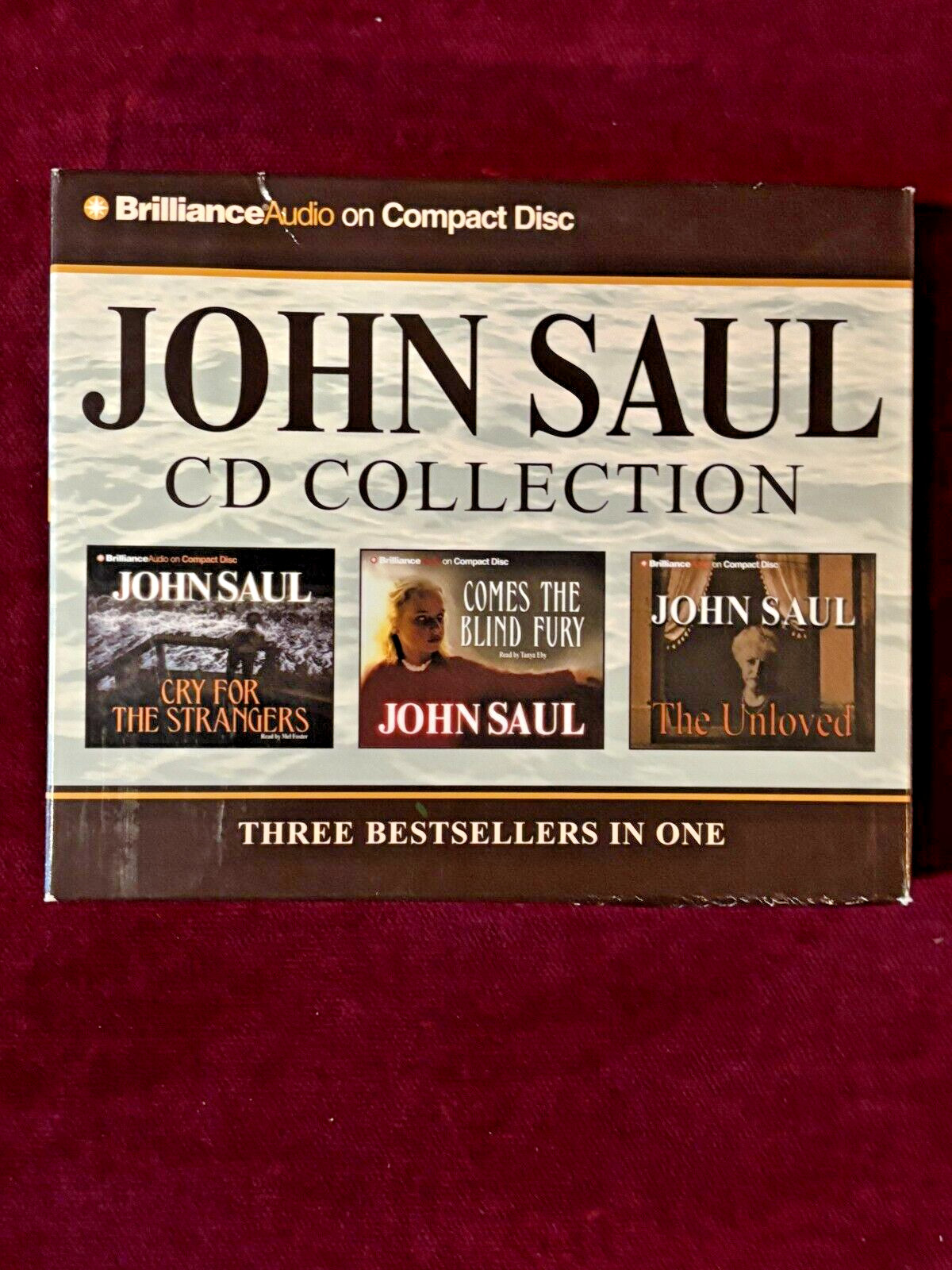 John Saul CD Collection 3 Books Abridged Audio Book on CD ex-library