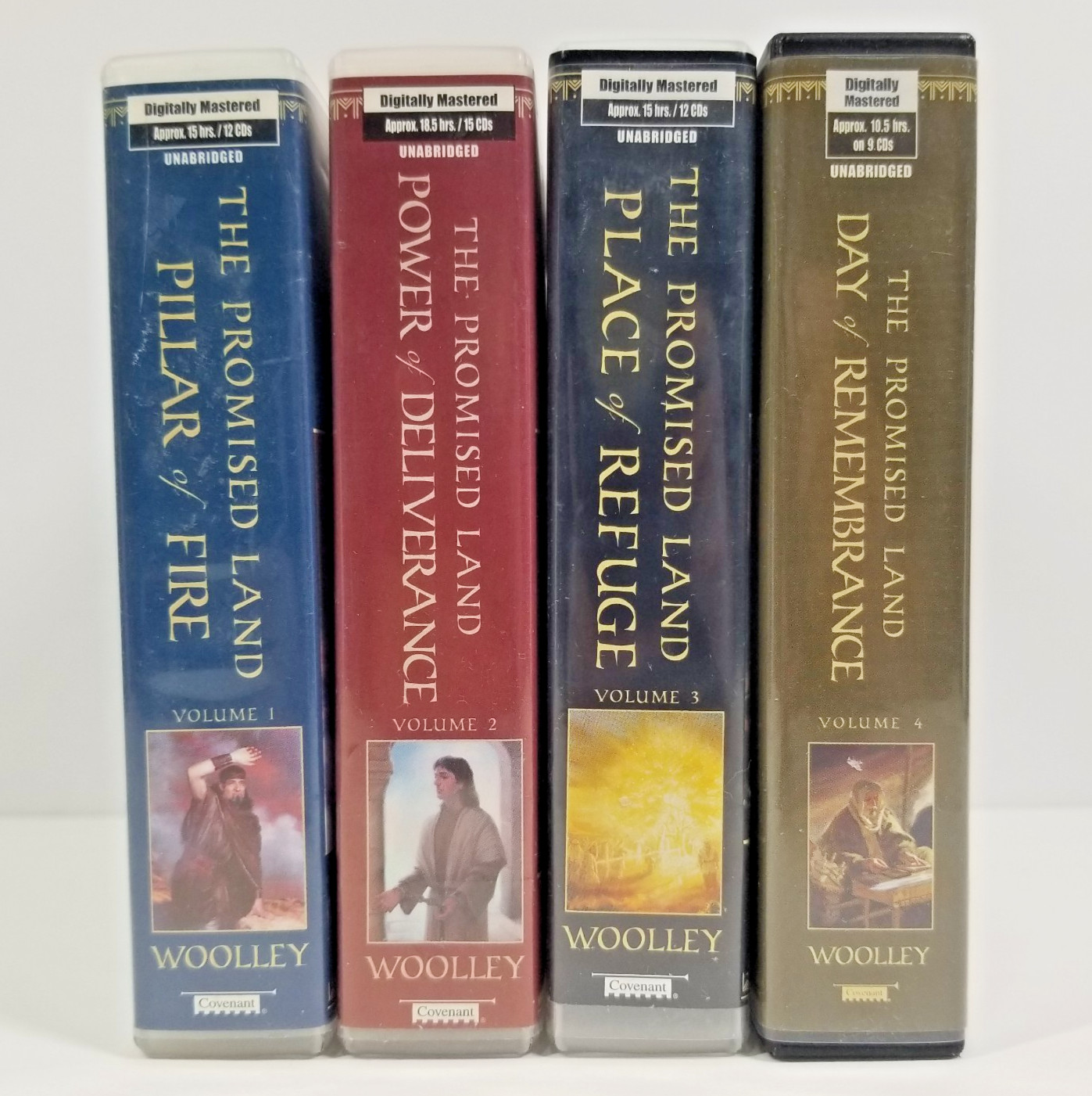 The Promised Land Series Audiobook Vol 1-4 CDs David G. Woolley Pillar of Fire