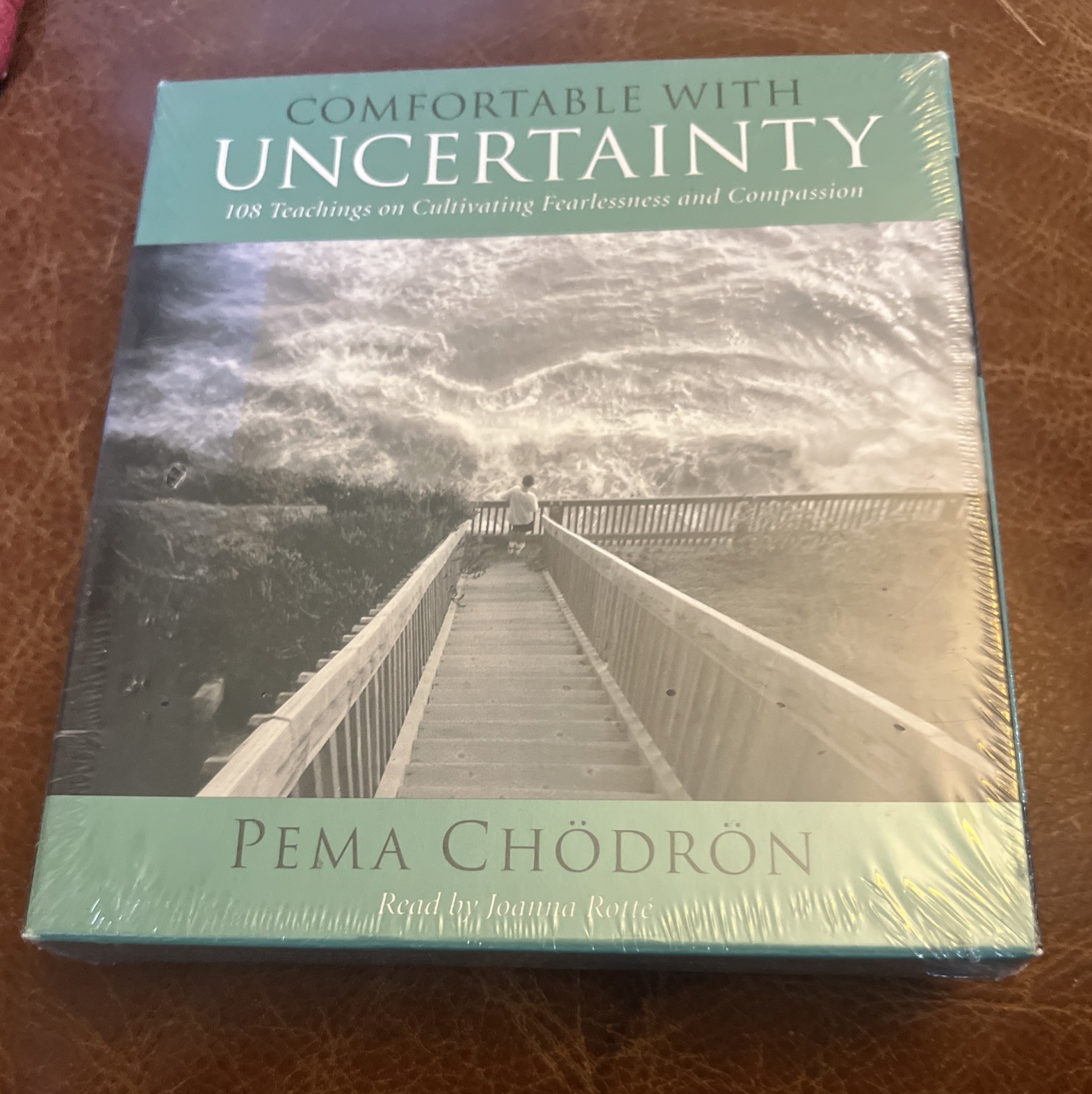 COMFORTABLE WITH UNCERTAINTY Audiobook By Pema Chodron (3 CD Set)! NEW! SEALED!