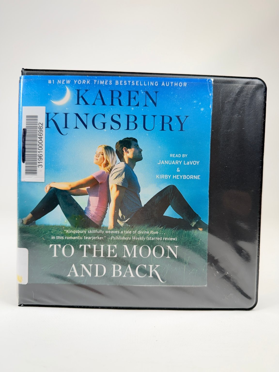 To the Moon and Back by Karen Kingsbury Audiobook CDs Unabridged 8 Discs