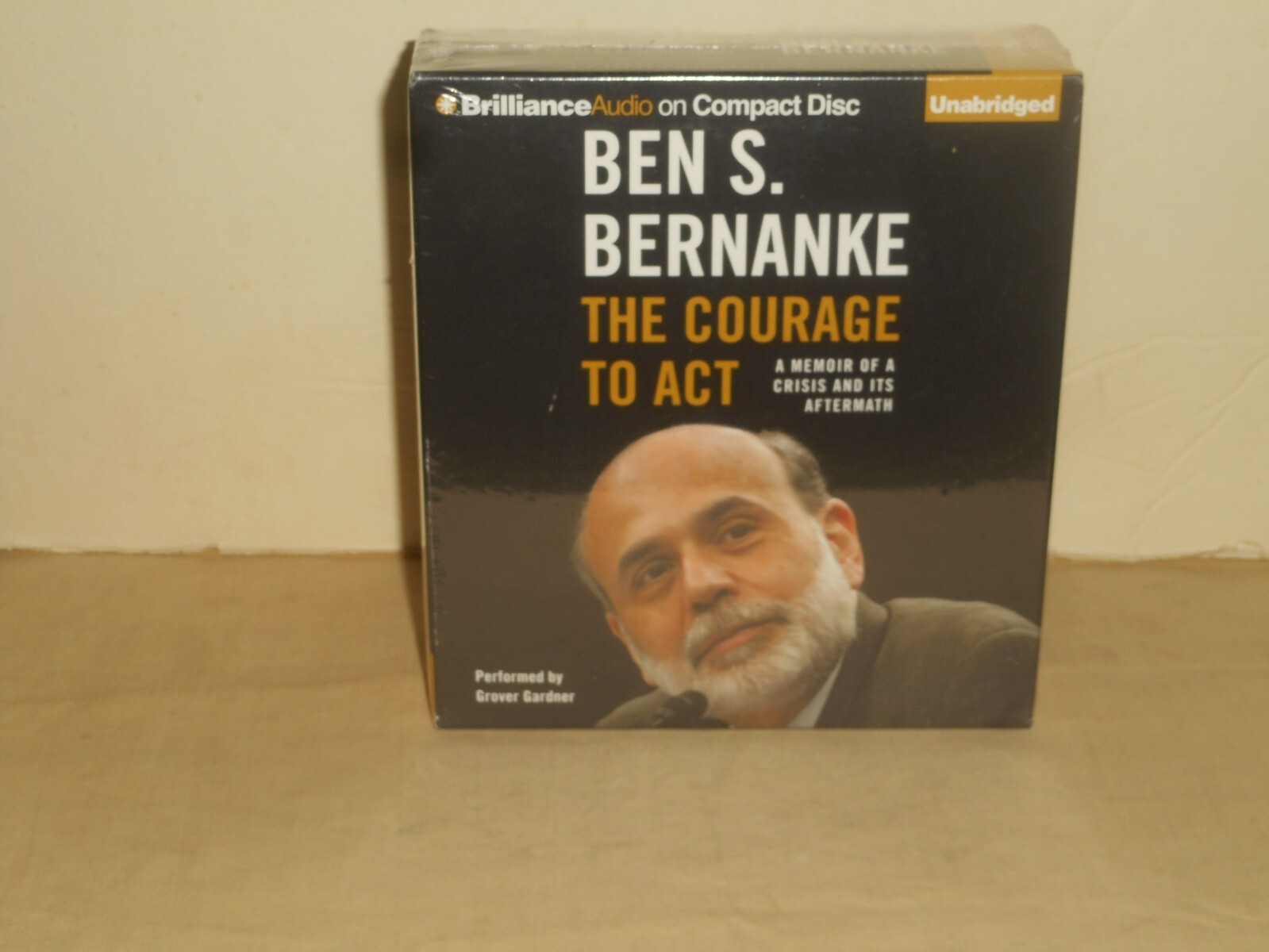 BEN S. BERNANKE The Courage to Act A Memoir Audiobook Unabridged 18 CDs New