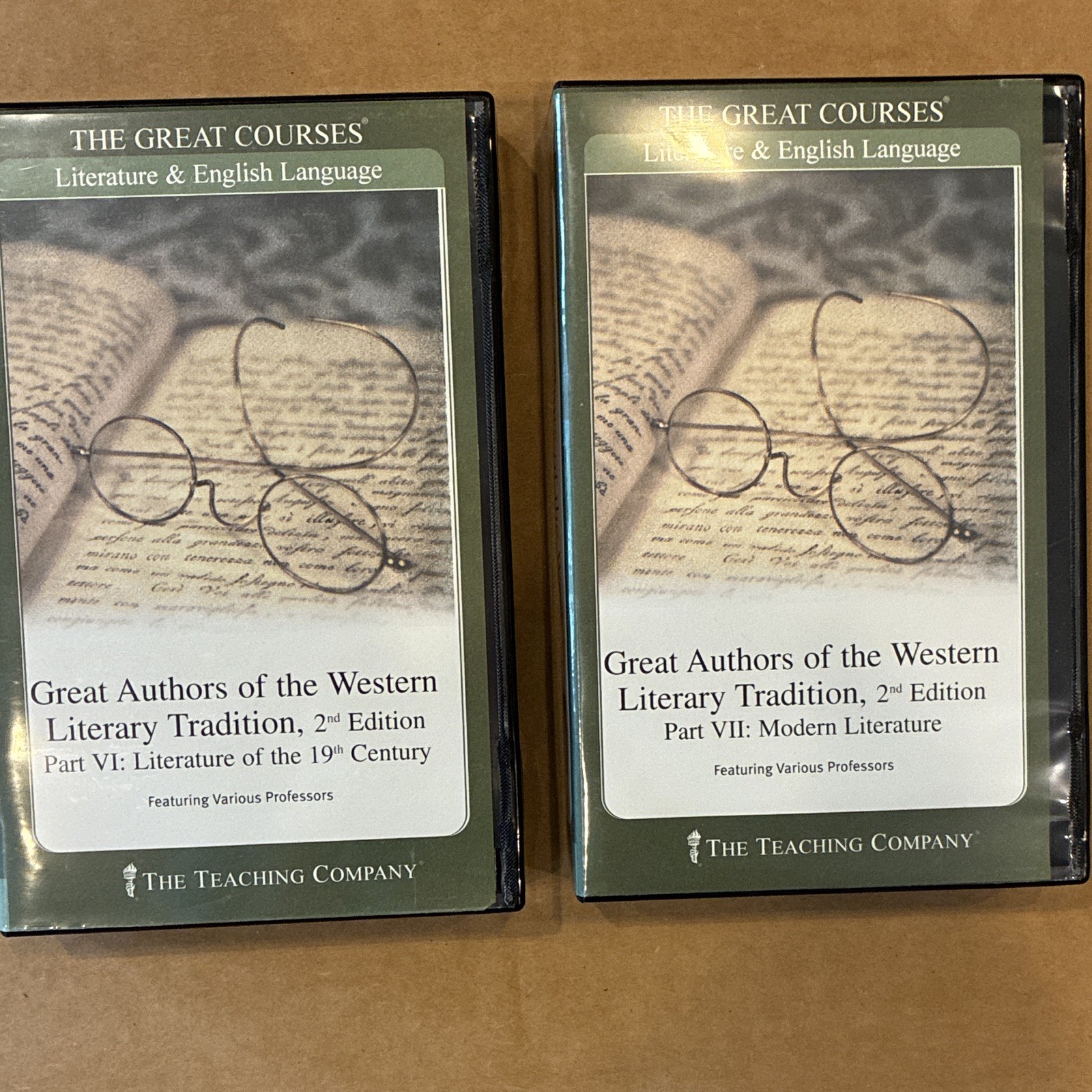 The Great Courses Teaching Co Great Authors Western Tradition 2nd Ed CDs