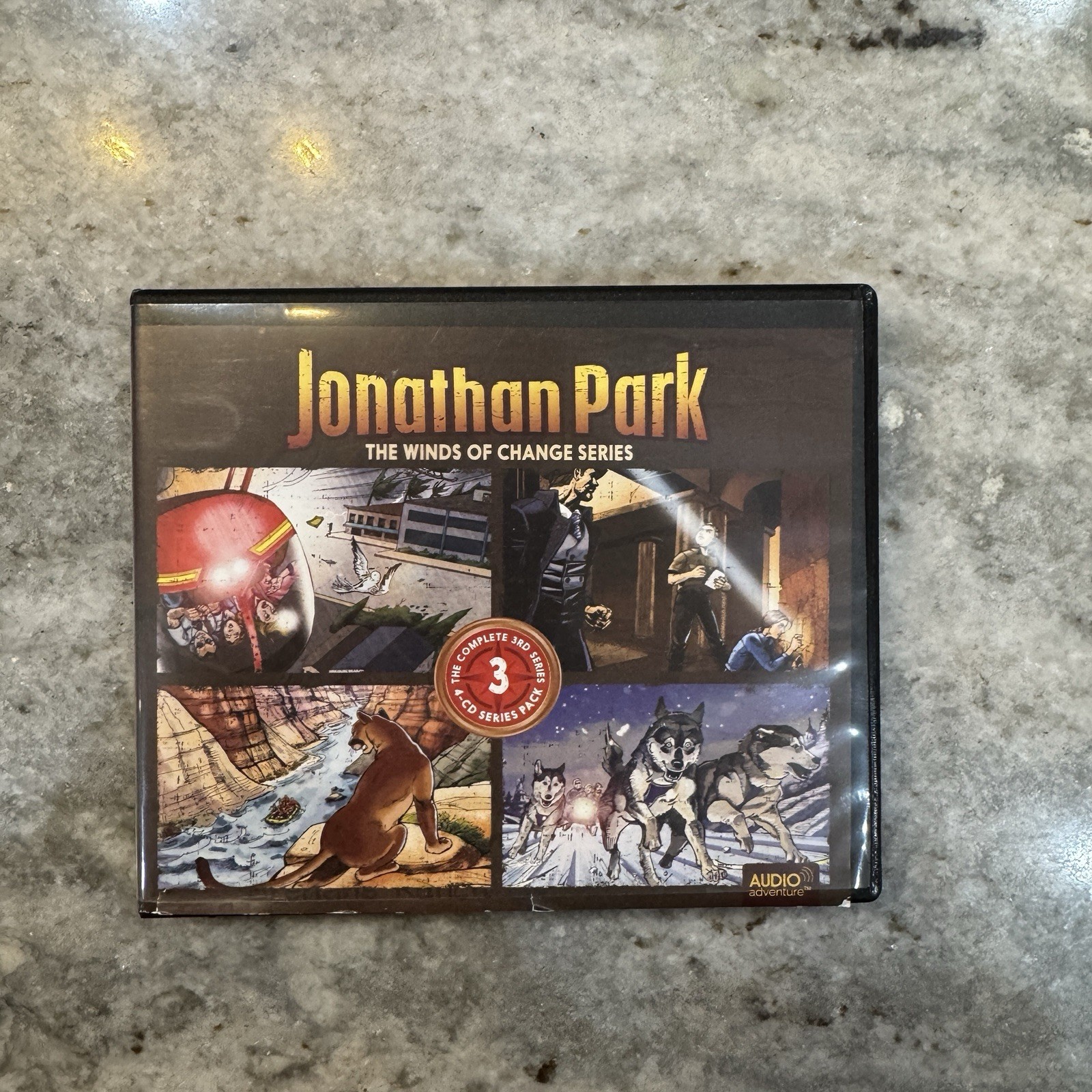 Jonathan Park The Winds Of Change Complete 3rd Third Series 4 CD Set Story