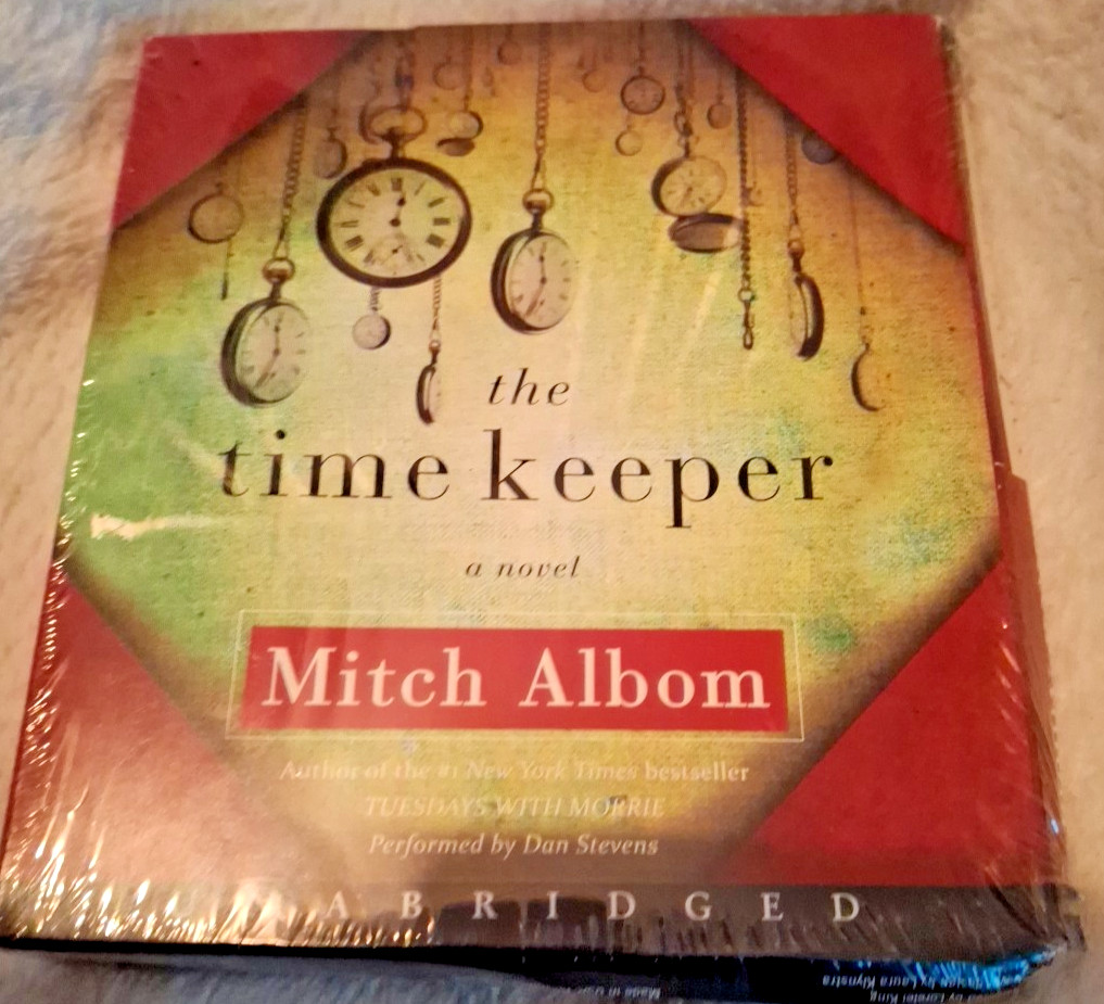 The Time Keeper A Novel Audio Book Mitch Albom Unabridged 4 CDs Sealed
