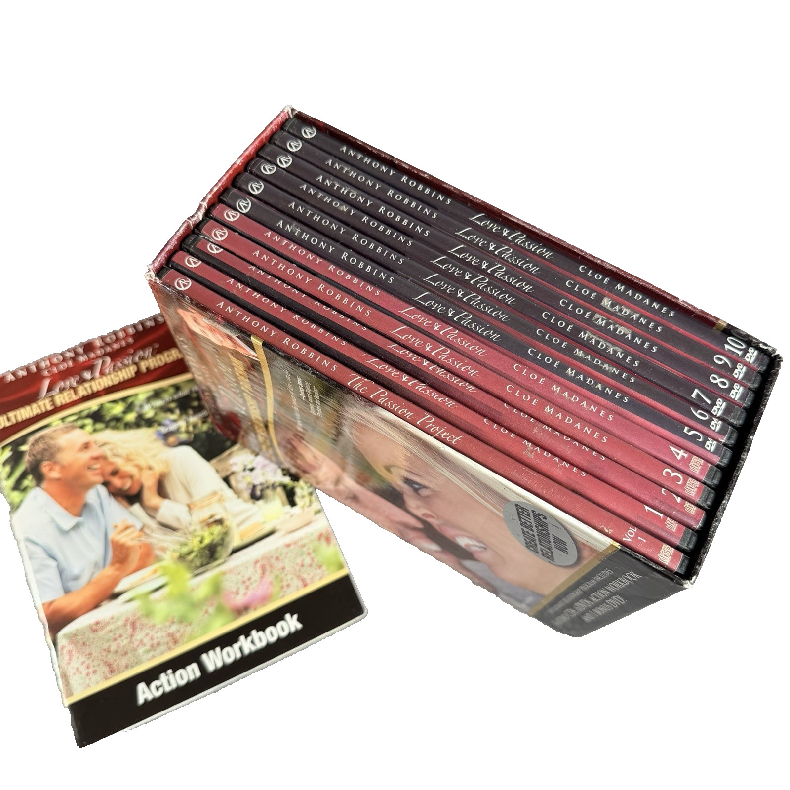 Tony Robbins Love & Passion Ultimate Relationship Program Box Set (4 CD & 6 DVD)
