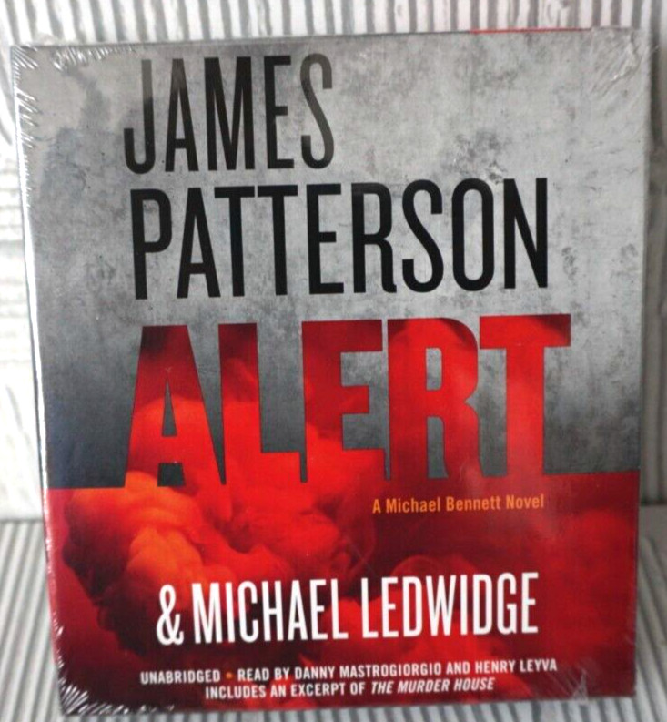 James Patterson & Michael Ledwidge ALERT Audio Book 8.5 hrs 7 CD Unabridged NEW