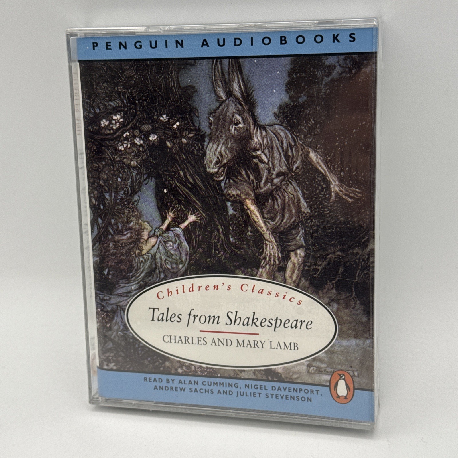 Tales from Shakespeare Cassette Tapes Unabridged 1997 Alan Cumming SEALED NOS