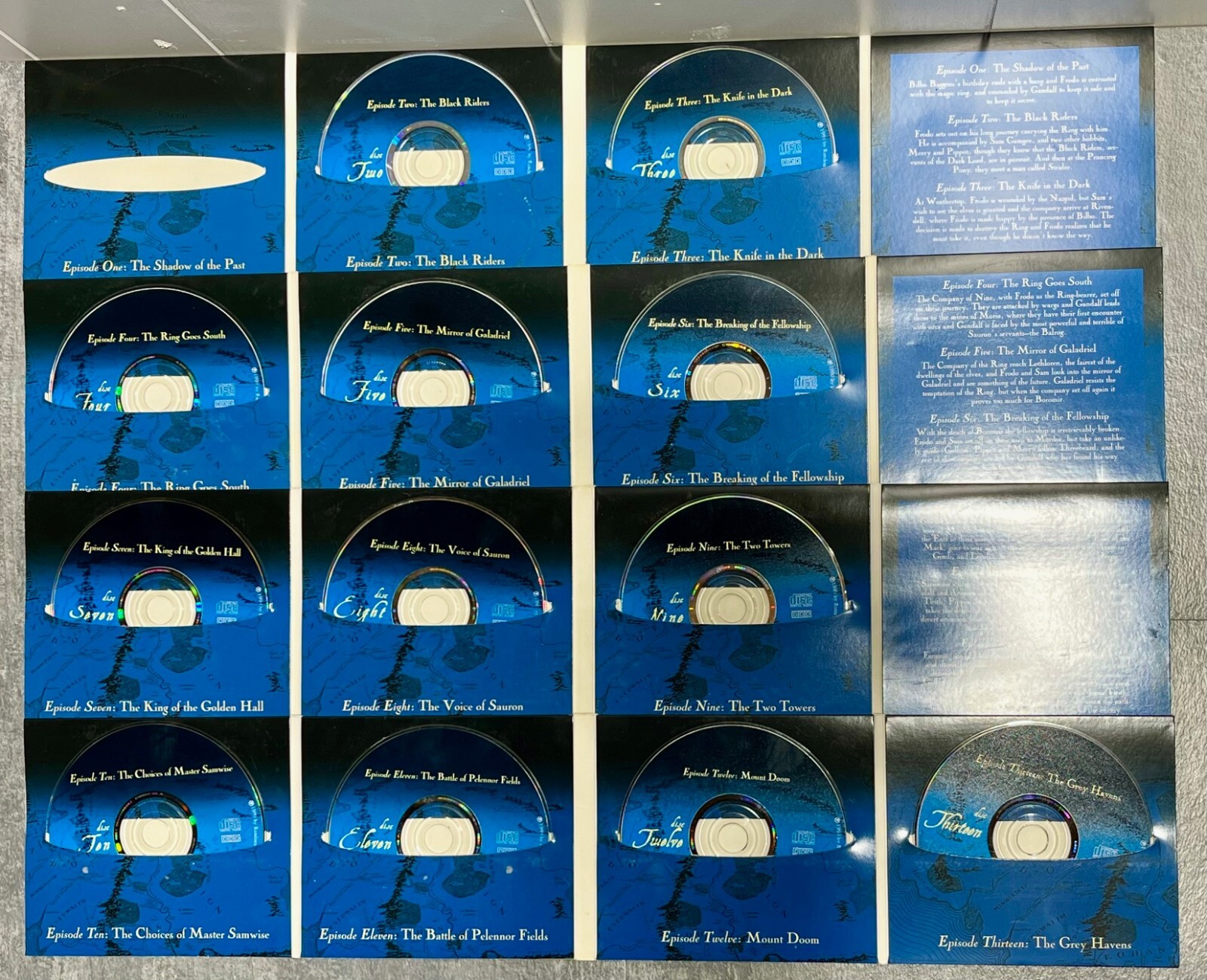 BBC drama: The Lord of the Rings by JRR Tolkien REPLACEMENT CD disc audiobook