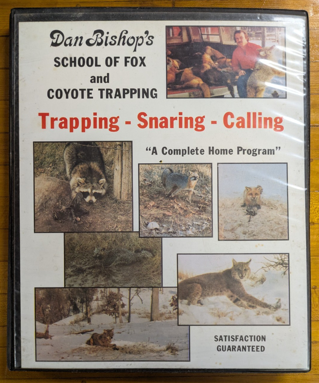 VTG Dan Bishop’s School of Fox Coyote Trapping Snaring 2 Cassette Home Program