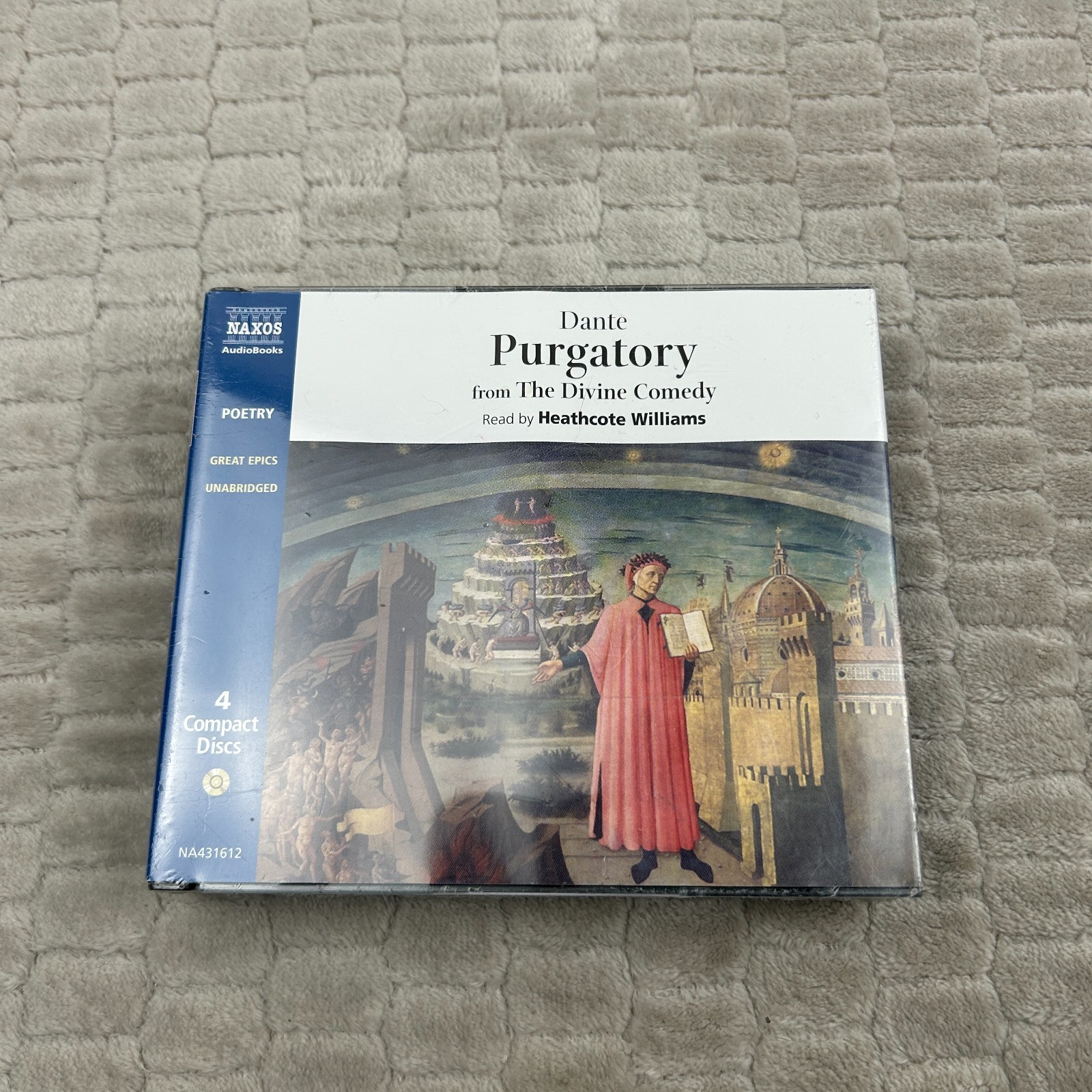 Dante Alighieri Purgatory (CD) The Divine Comeday Read Heathcote Williams NEW