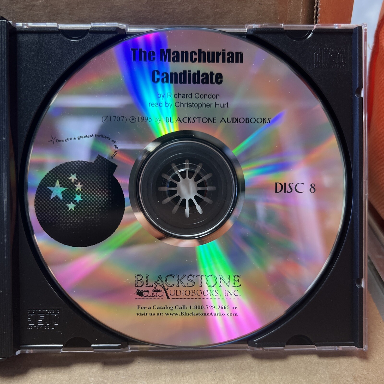 The Manchurian Candidate by Richard Condon 1998 Unabridged CD Discs 1-8