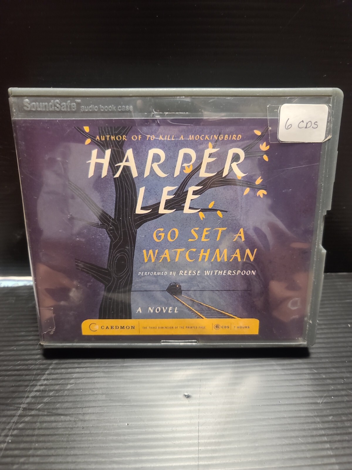 Shelf218 Audiobook~go set a watchman-harper lee- 6cds