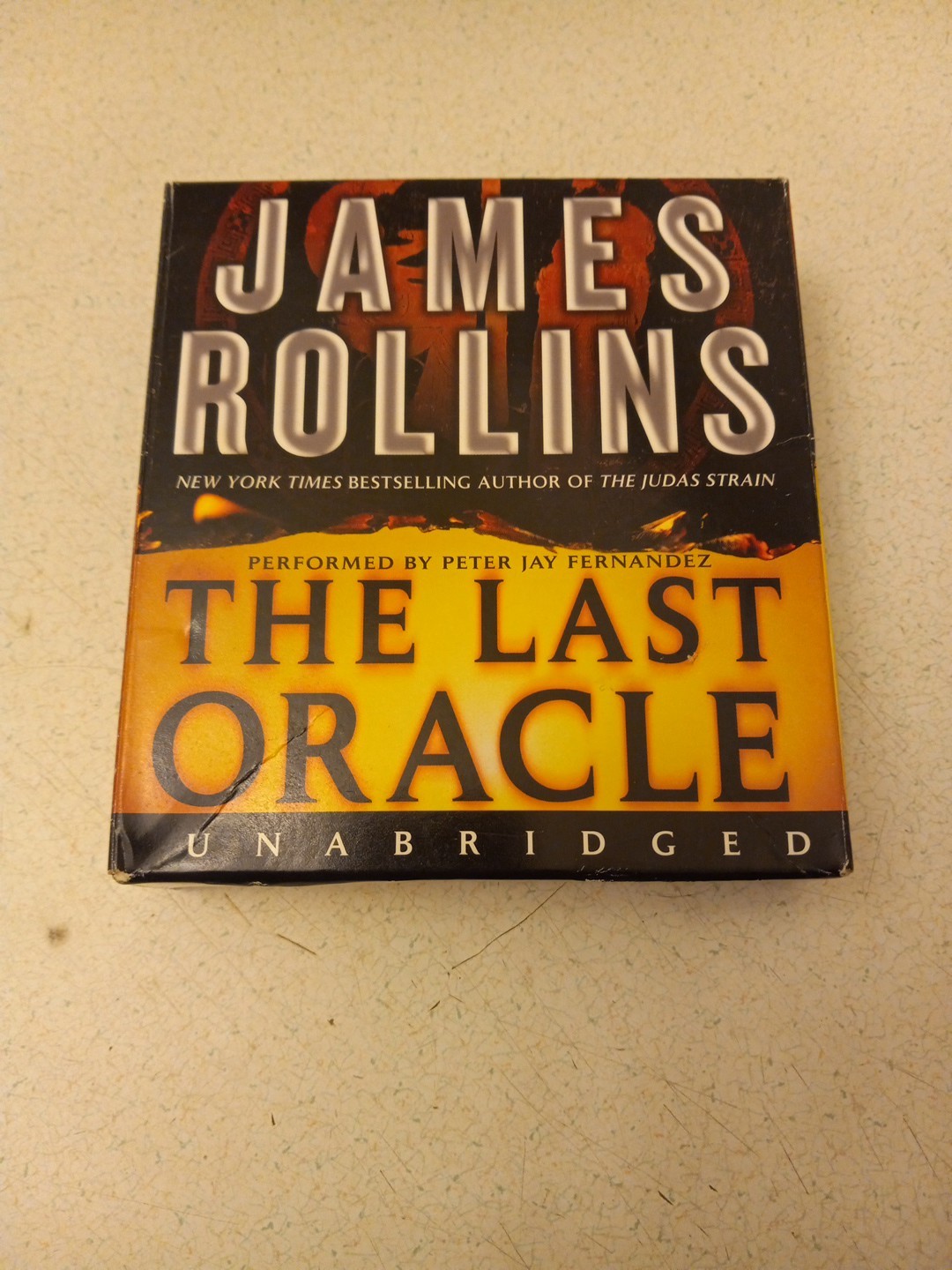 THE LAST ORACLE by James Rollins (2008, 12 CDS 14 HRS, Unabridged)
