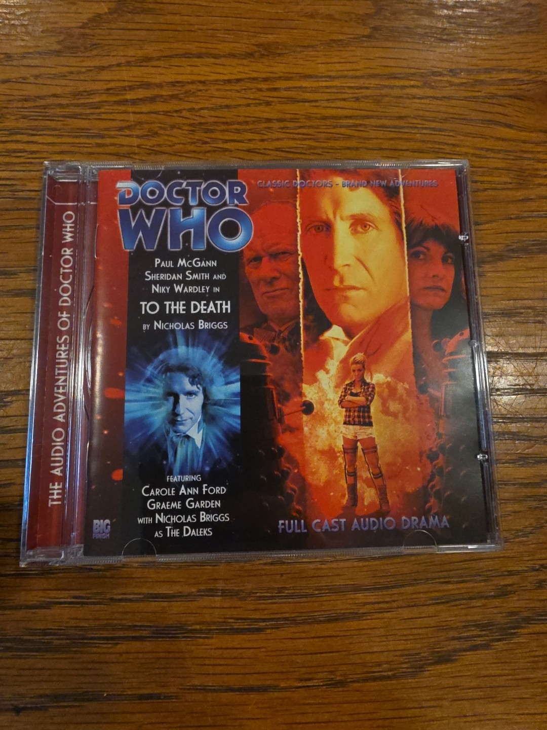 Doctor Who To The Death Nicholas Briggs CD Audiobook 2011 UK Import Paul McGann