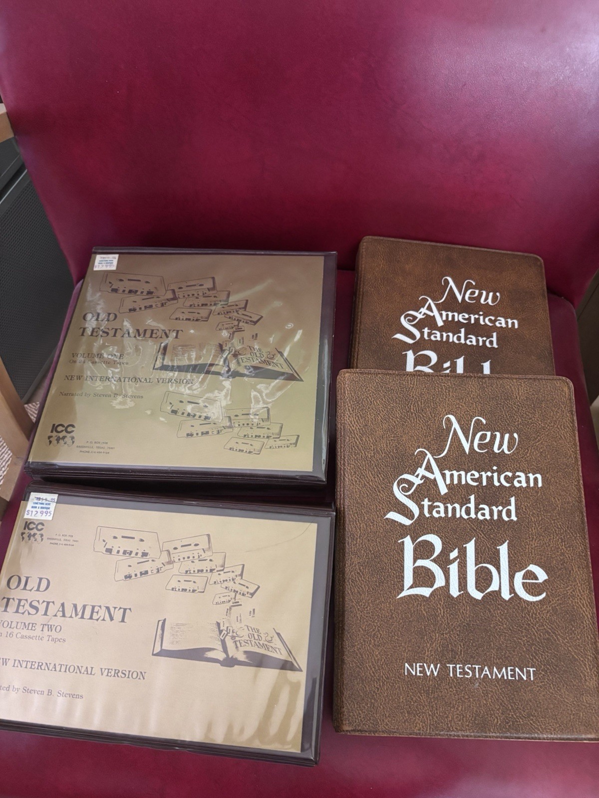 Holy Bible Complete Bible Cassette Tapes New Old Testament ICC American Standard