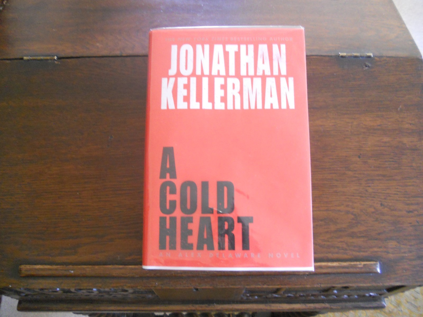 A COLD HEART #17 by Jonathan Kellerman, SIGNED 1st ed/1st printing (2003, HCDJ)