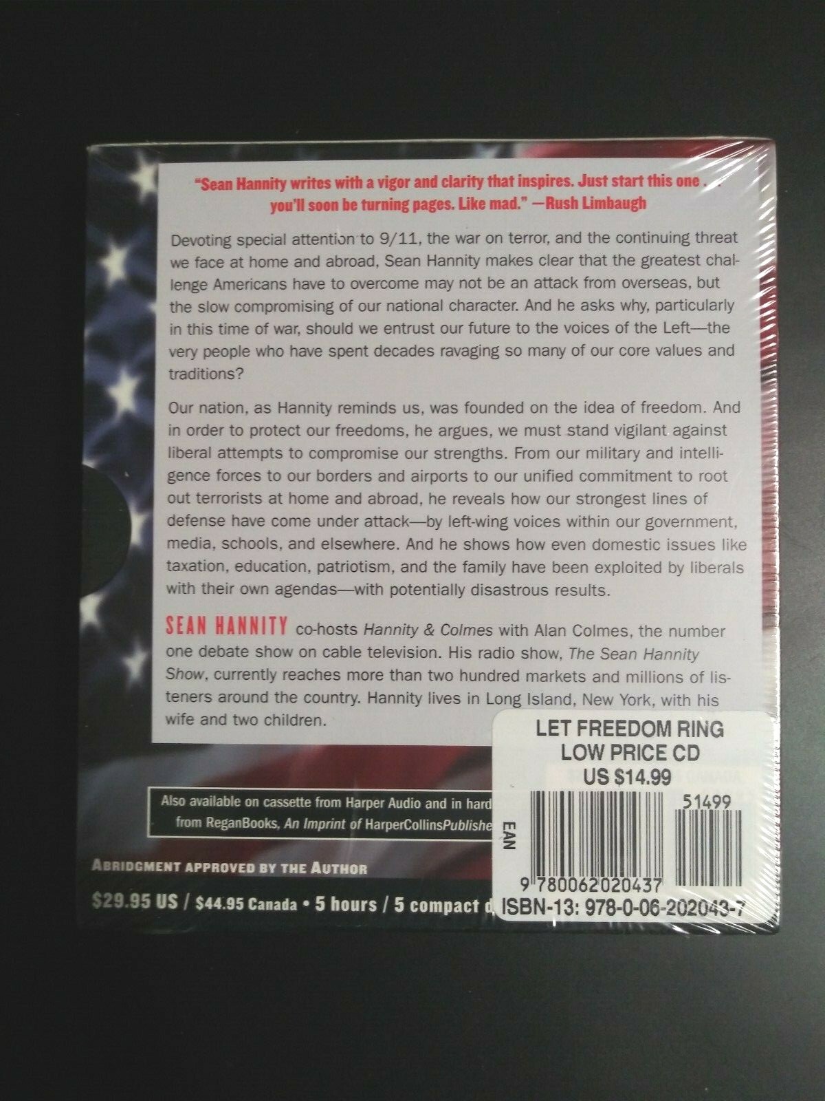 Let Freedom Ring by Sean Hannity & Decision Points by George W. Bush Audiobooks