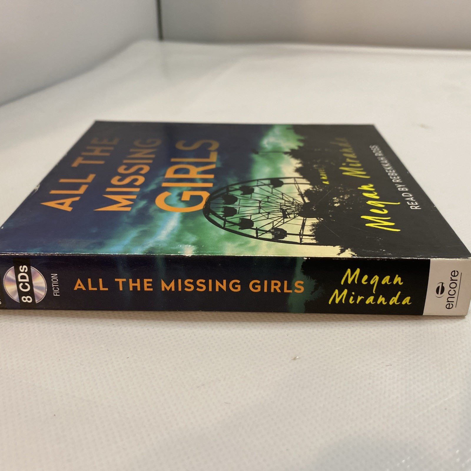 GOOD All the Missing Girls by Miranda, Megan, 8 Disc/CD Audiobook, Unabridged