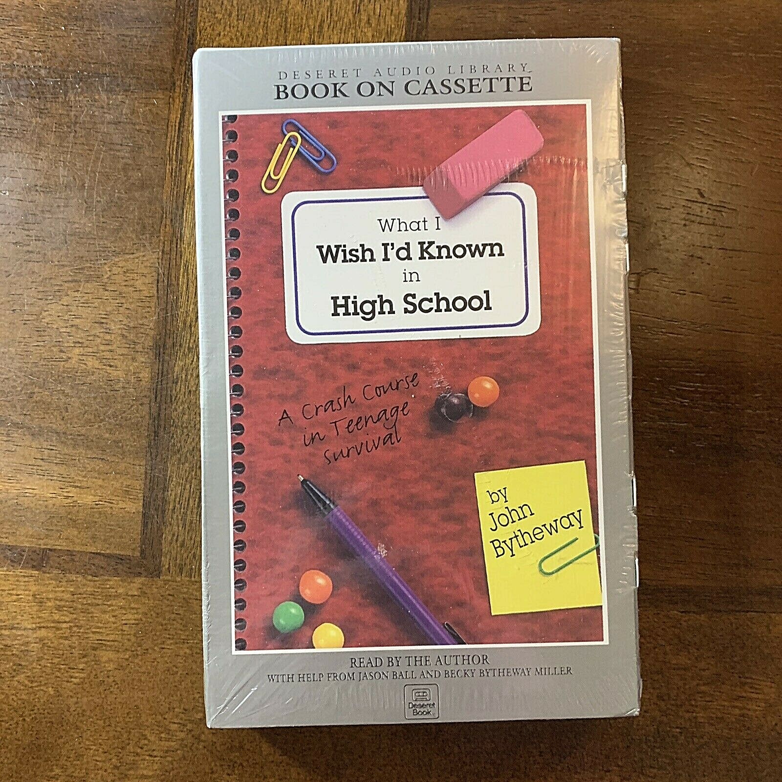 DESERET LIBRARY~Book on Cassette New1994 What I wish I’d Known in high School