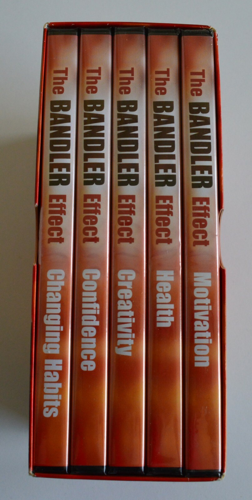 Richard Bandler — The Bandler Effect 5 DVD Set & The Class of a Master 4 DVD Set