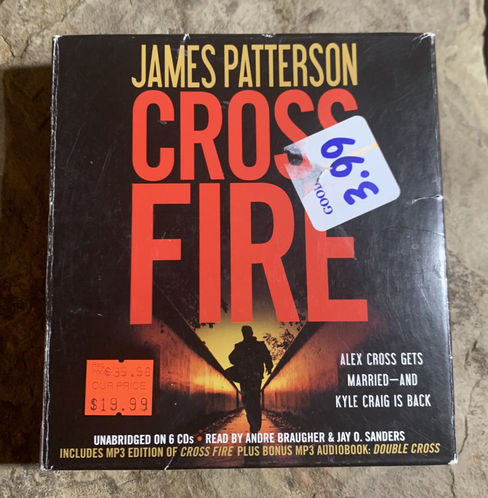 James Patterson Cross Fire Audio Book. Unabridged on 6 CDs. Good conditioned
