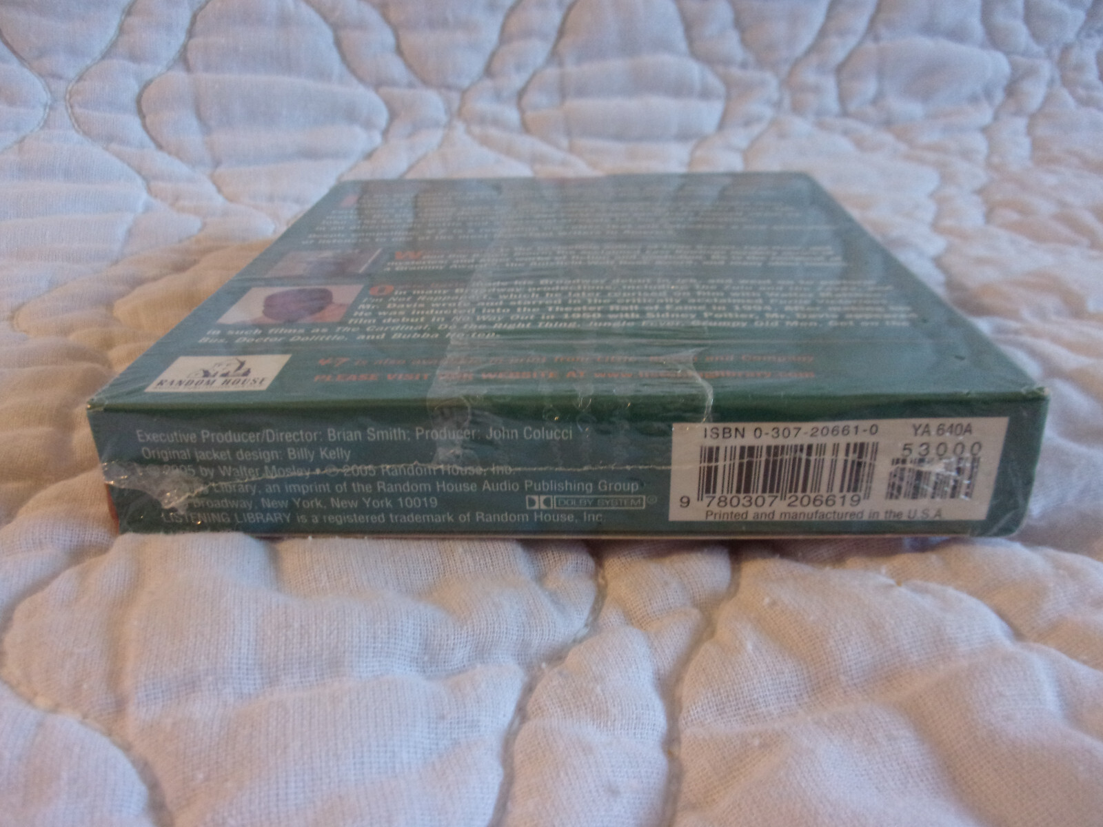 WALTER MOSLEY 47 CD AUDIO BOOK NEW 5-DISC UNABRIDGED OSSIE DAVIS SLAVERY FICTION
