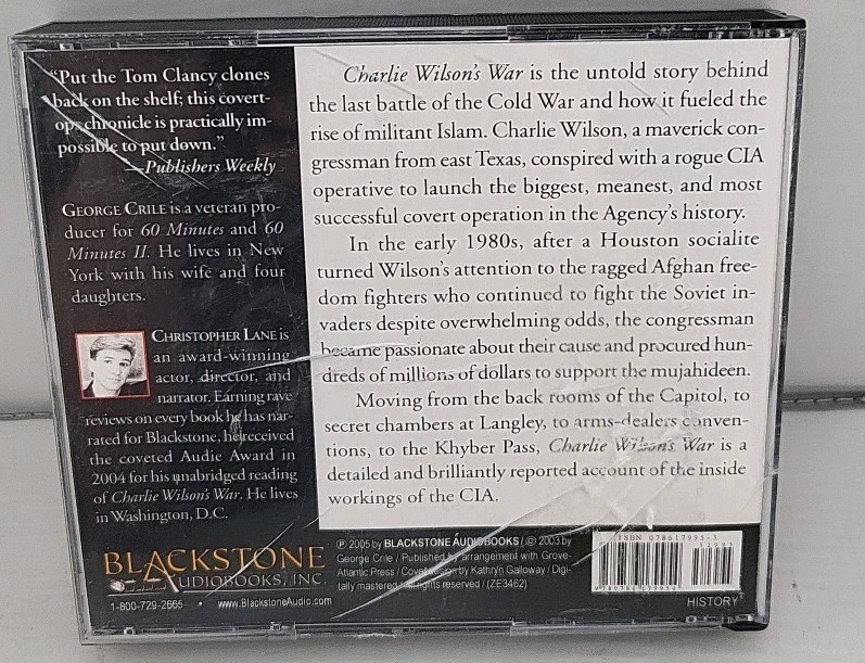 4 CD — Charlie Wilson’s War : The Extraordinary Story of How the Wildest Man in