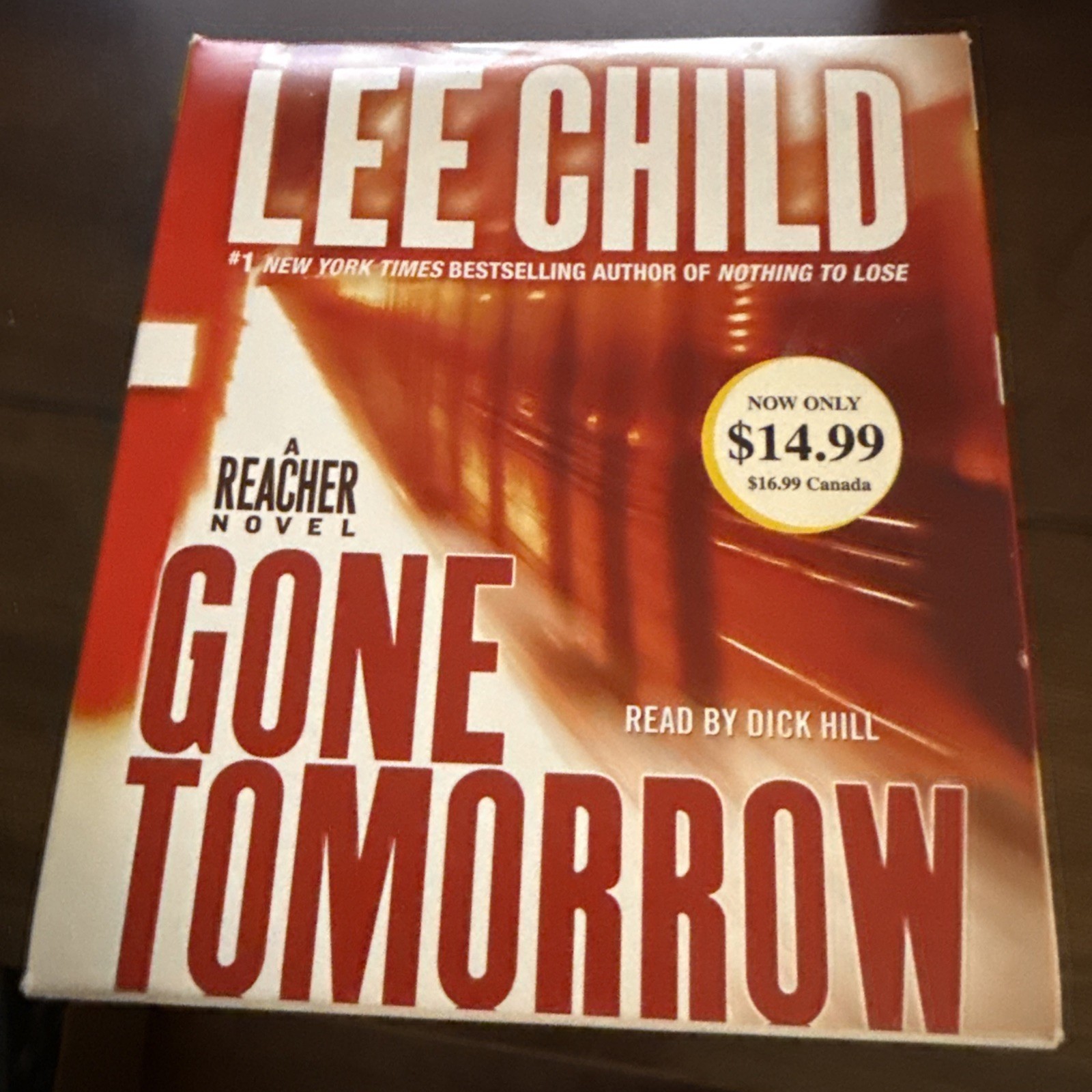 Gone Tomorrow : A Jack Reacher Novel by Lee Child (2010, Compact Disc)