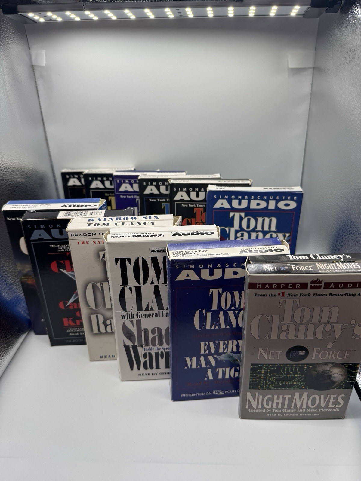 Lot Of 12 Tom Clancy Audio Books