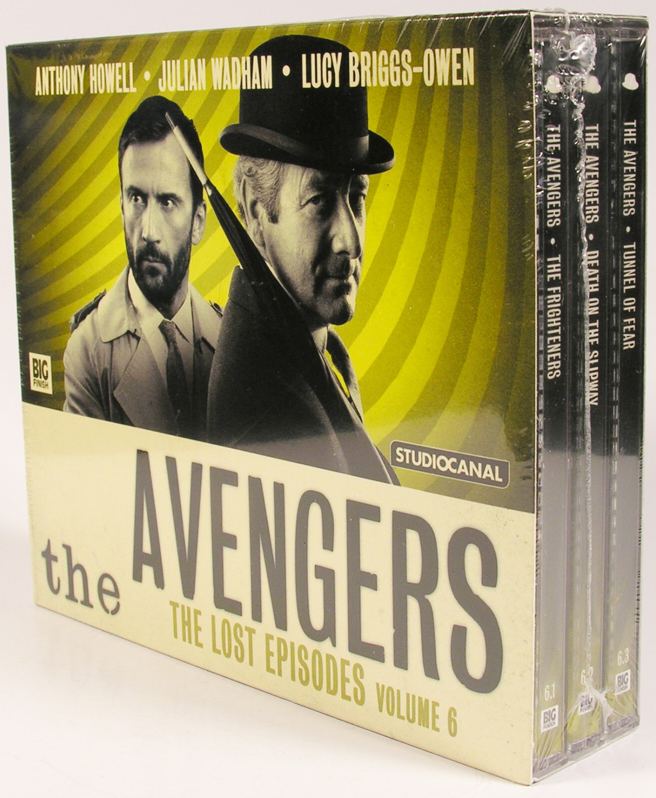 SEALED THE AVENGERS LOST EPISODES VOL 6 BIG FINISH CD STEED KEEL UK TV SERIES