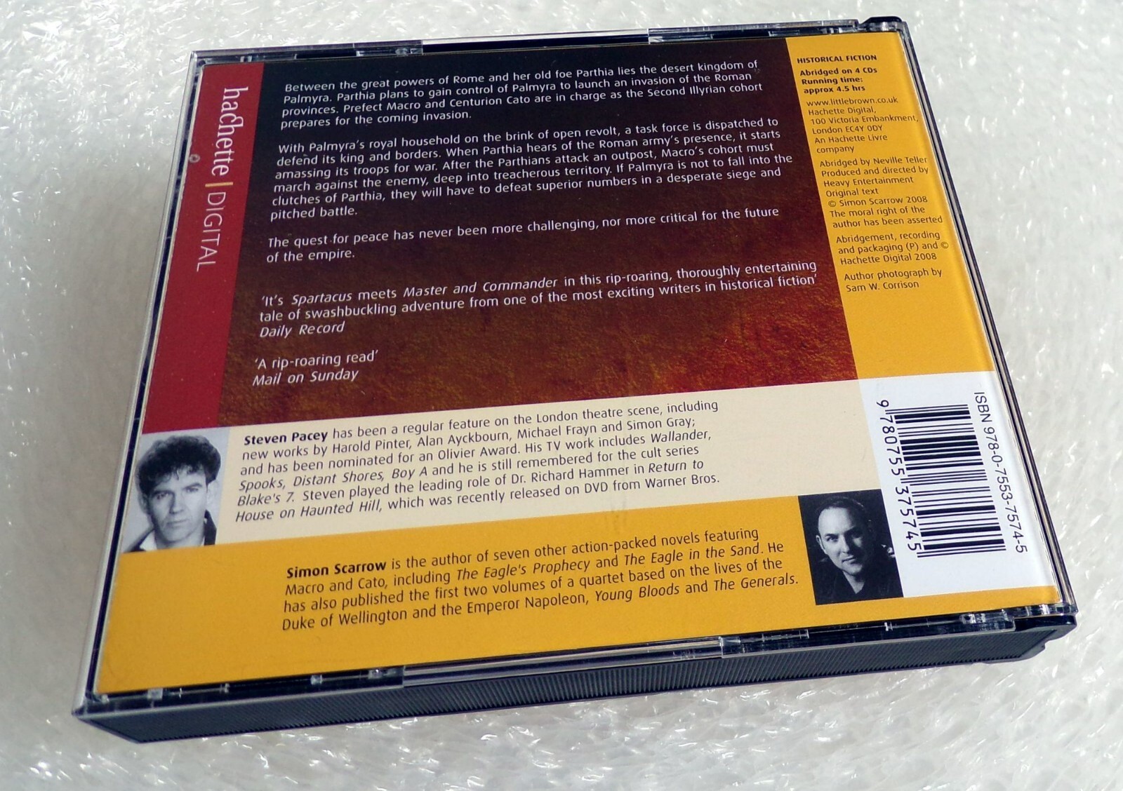 Simon Scarrow : Centurion (4 x CD) Audiobook .