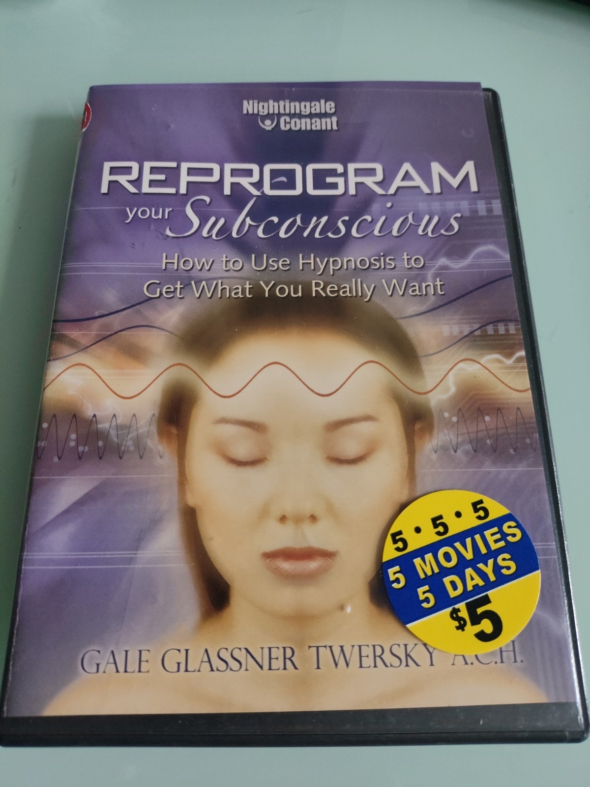 Reprogram Your Subconscious Gale G Twersky Nightingale-Conant — 9 Audio CDs jrnl
