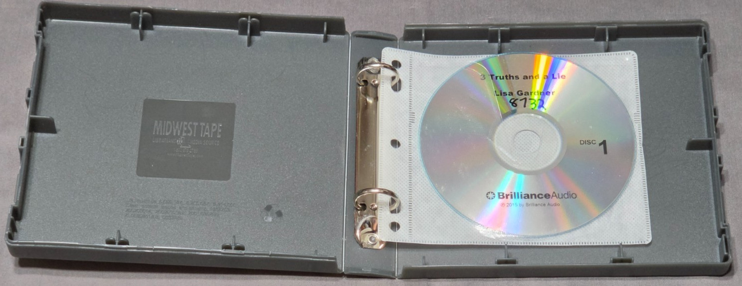 Lisa Gardner — 3 Truths and a Lie — (2015 Brilliance Audio) — 2-CD Audiobook