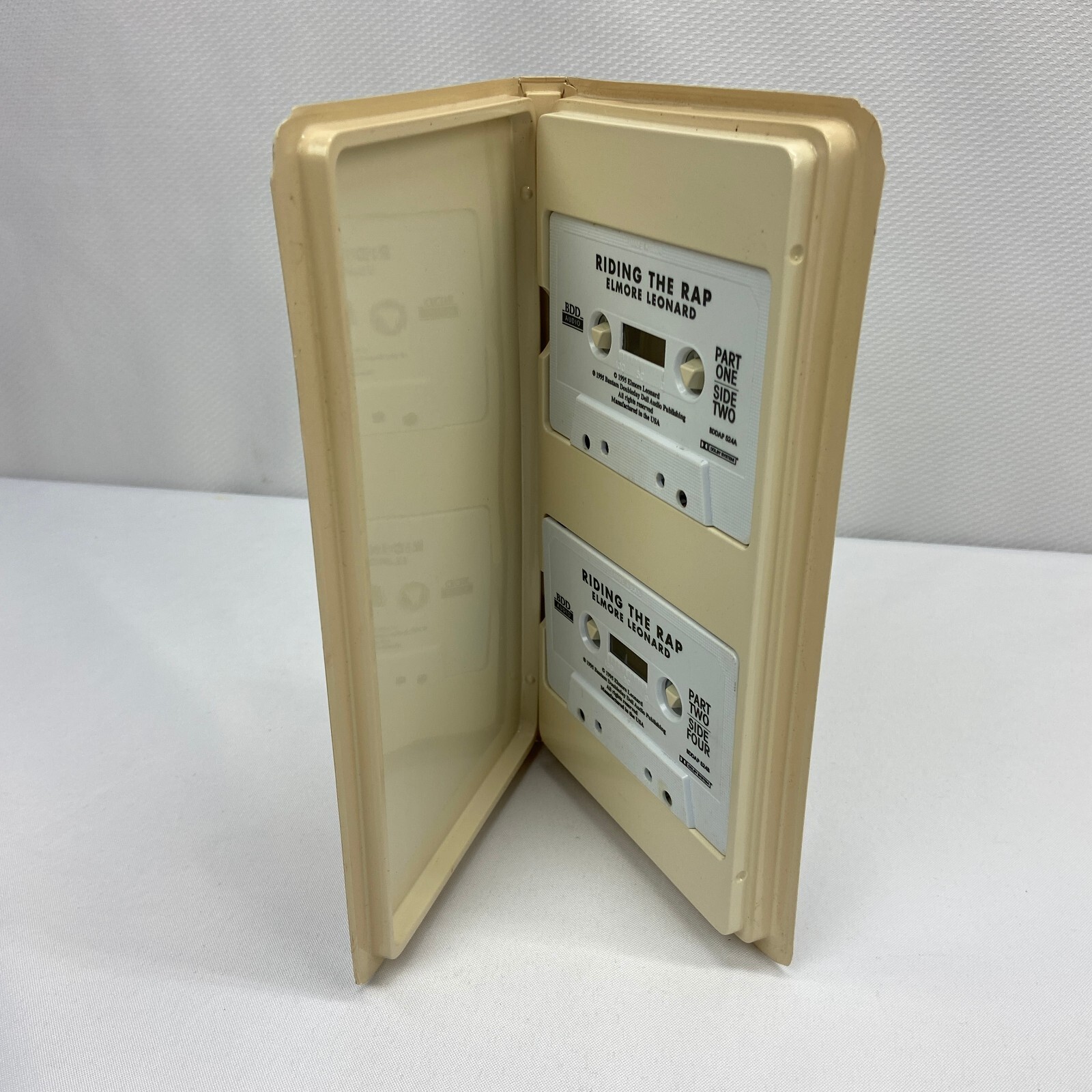Riding The Rap Audiobook Cassette Elmore Leonard Performed By Joe Mantegna