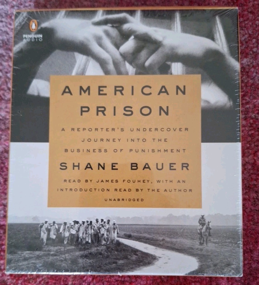 American Prison A Reporter’s Undercover Journey 9 Disc Audio Set New 10 1/2 Hour