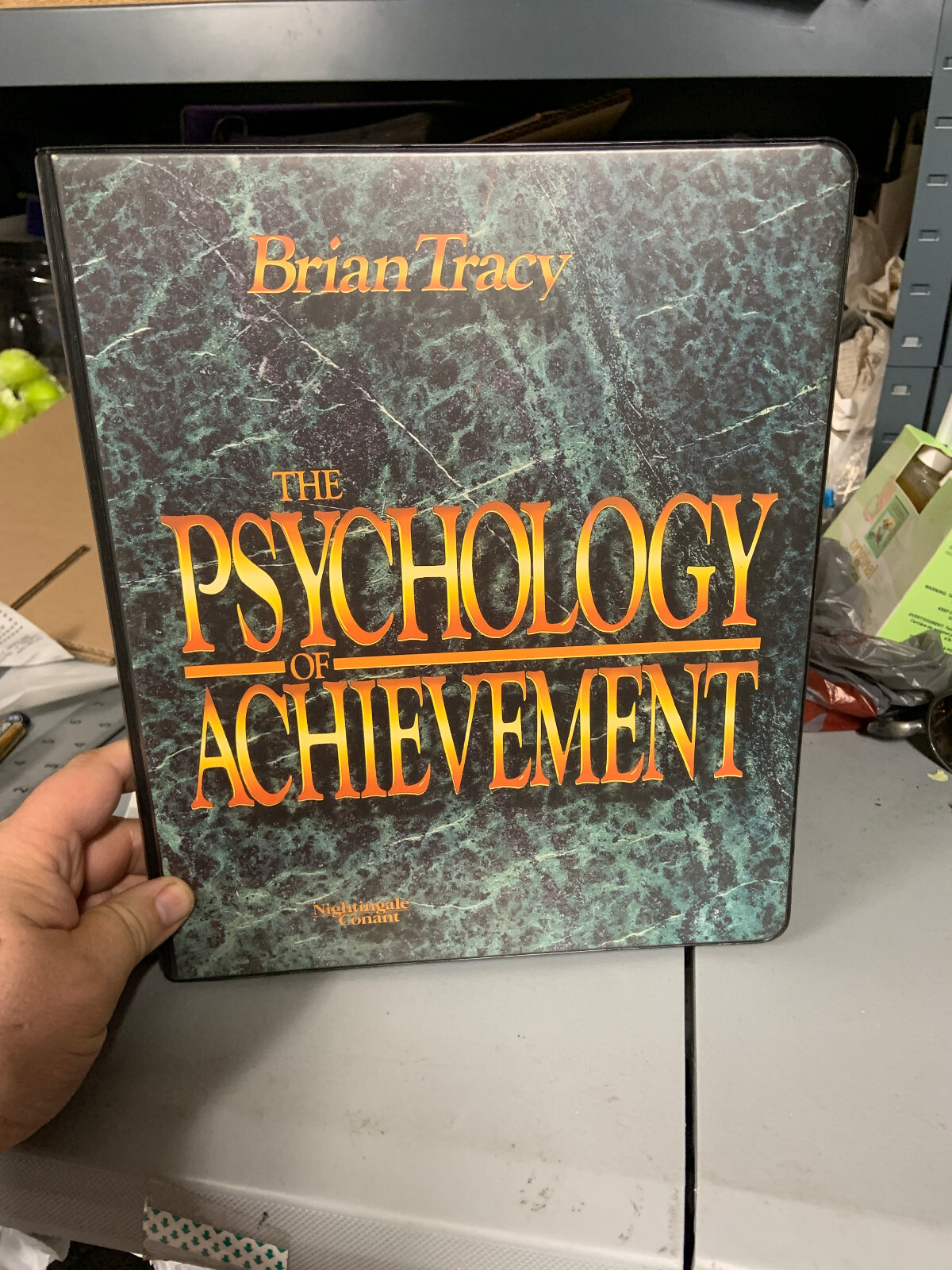 Brian Tracy The Psychology of Achievement Nightingale Conant 6 Audio Cassettes