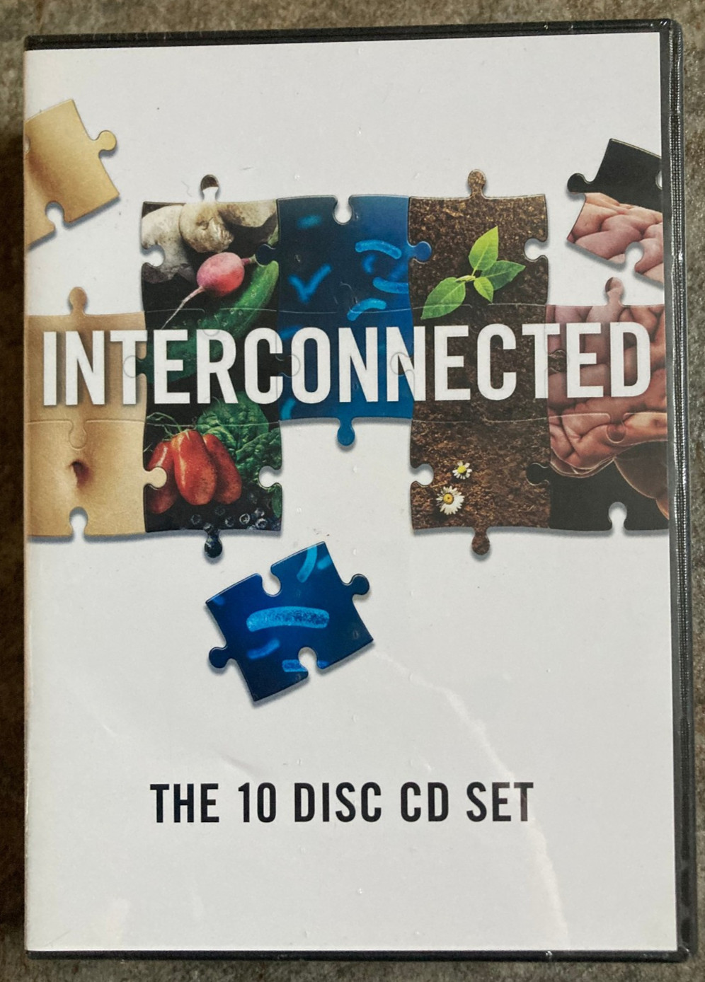 Interconnected The 10 Disc CD Set Sealed Microbiome Gut Heath Self-Help Diet