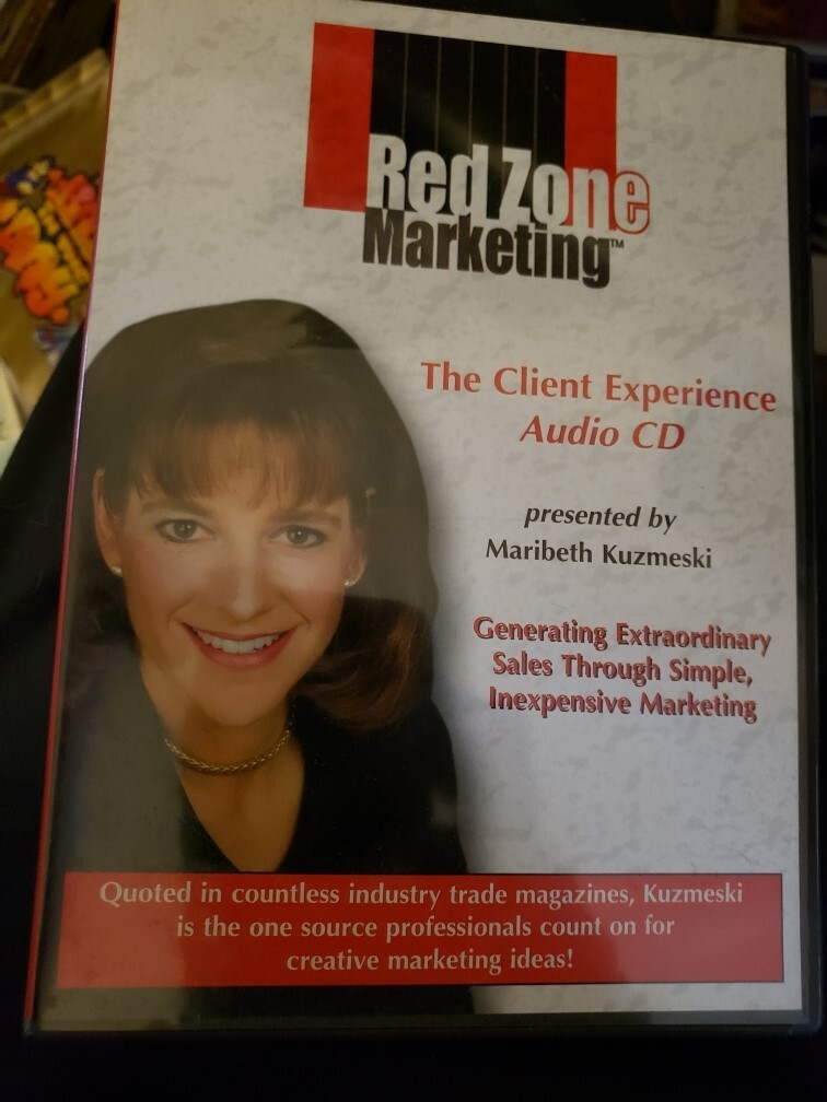 Red Zone Marketing The Client Experience Audio Cd Maribeth Kuzmeski