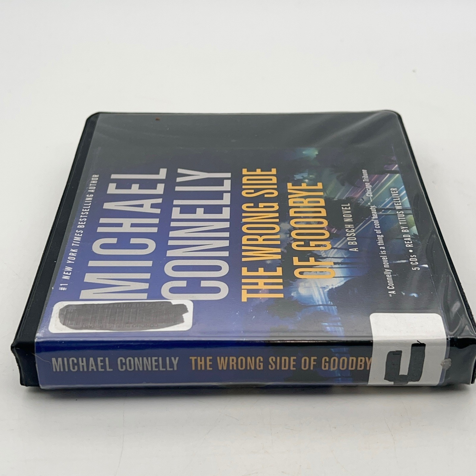 Michael Connelly The Wrong Side of Goodbye Harry Bosch Novel Audiobook 5 CD Set