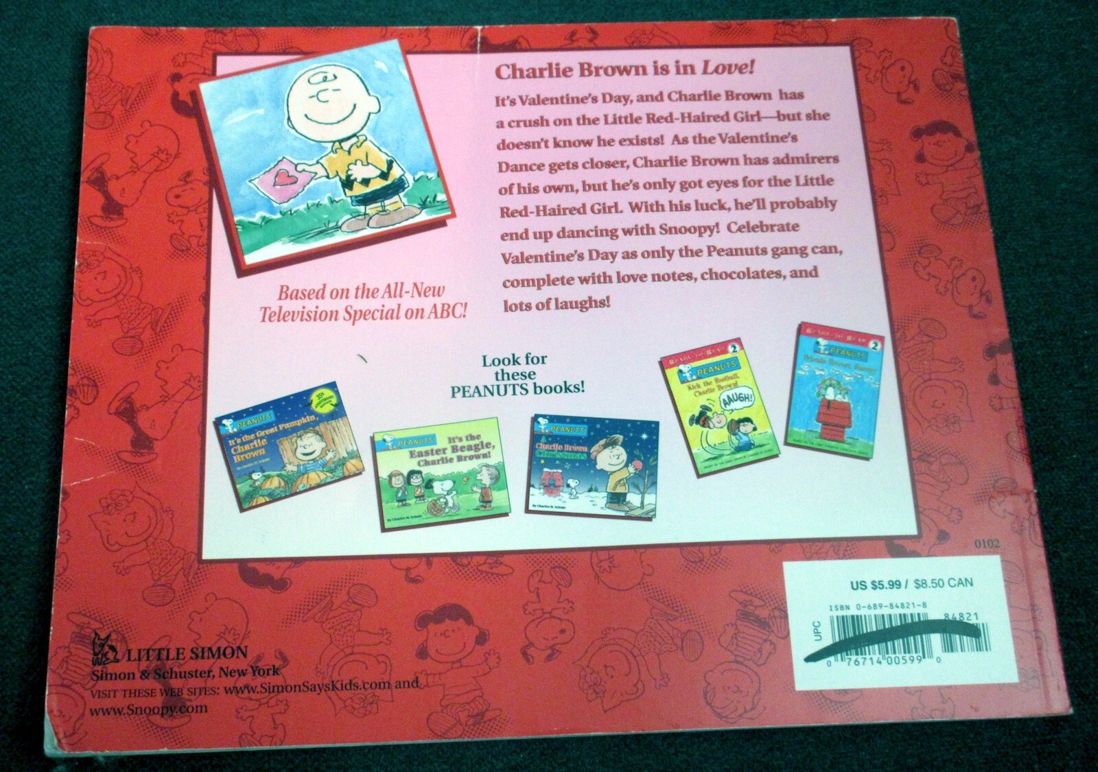 Charles M Schulz «A Charlie Brown Valentine» (Paperback) Peanuts